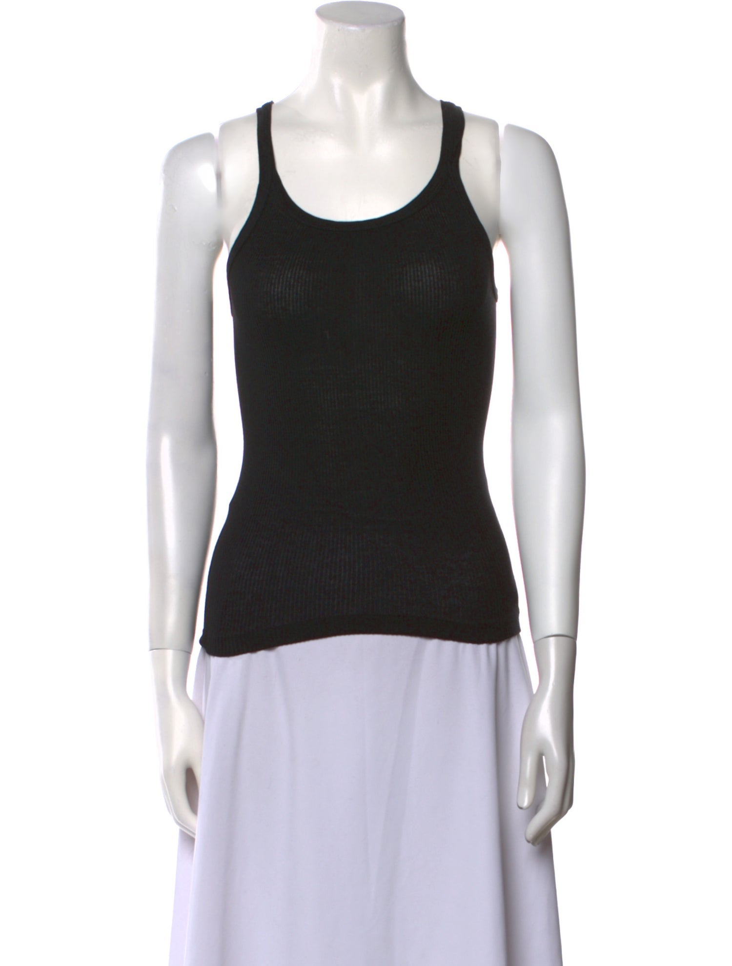 Re/Done x Hanes Scoop Neck Sleeveless Top