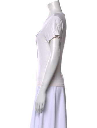 Re/Done x Hanes Graphic Print Crew Neck T-Shirt