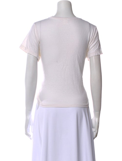 Re/Done x Hanes Graphic Print Crew Neck T-Shirt