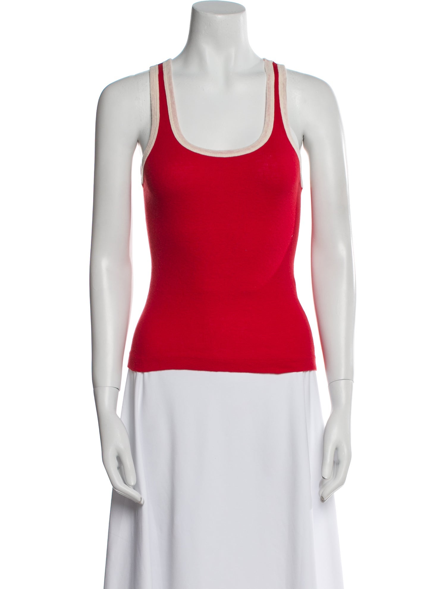 Re/Done x Hanes Scoop Neck Sleeveless Top