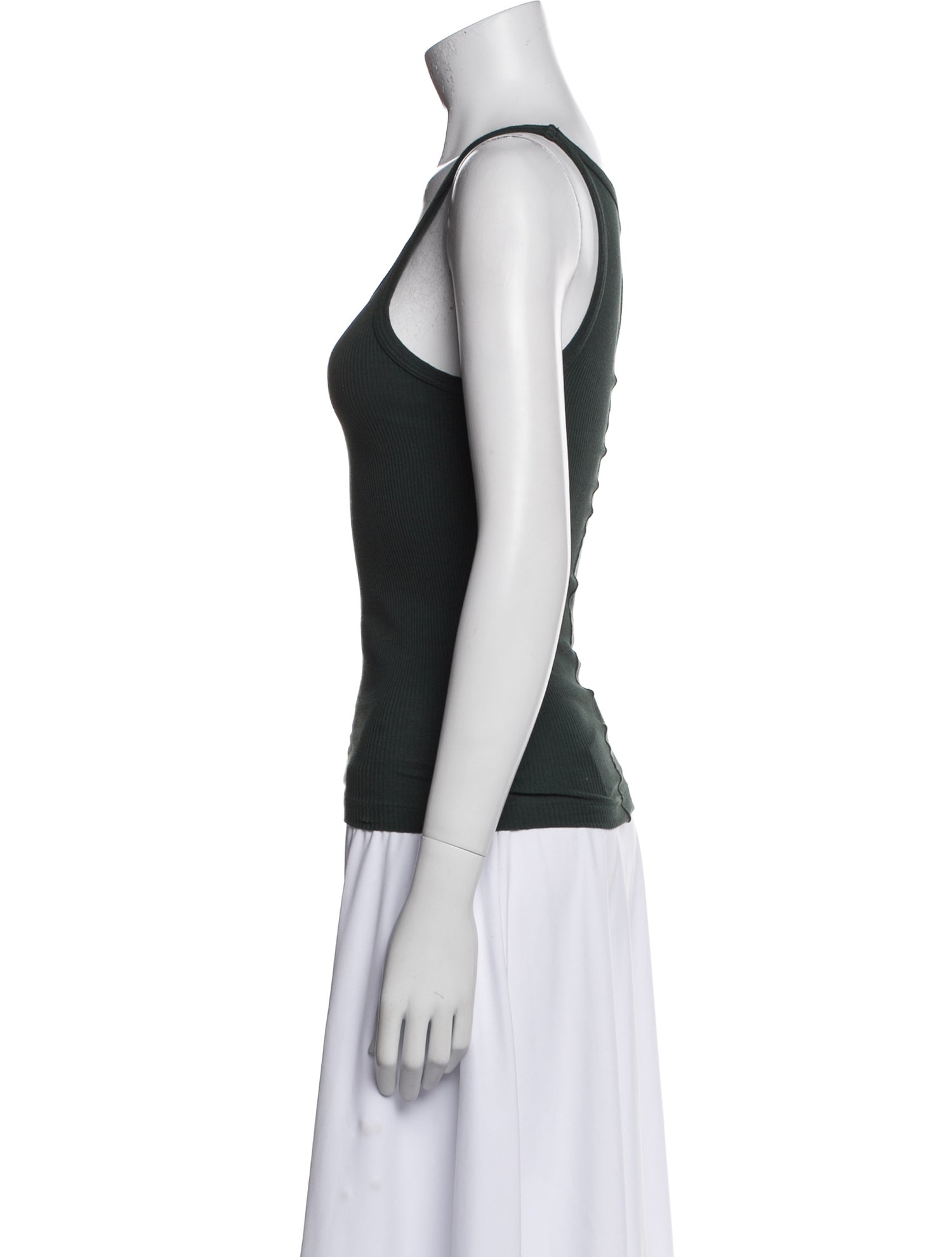 Re/Done x Hanes Scoop Neck Sleeveless Top