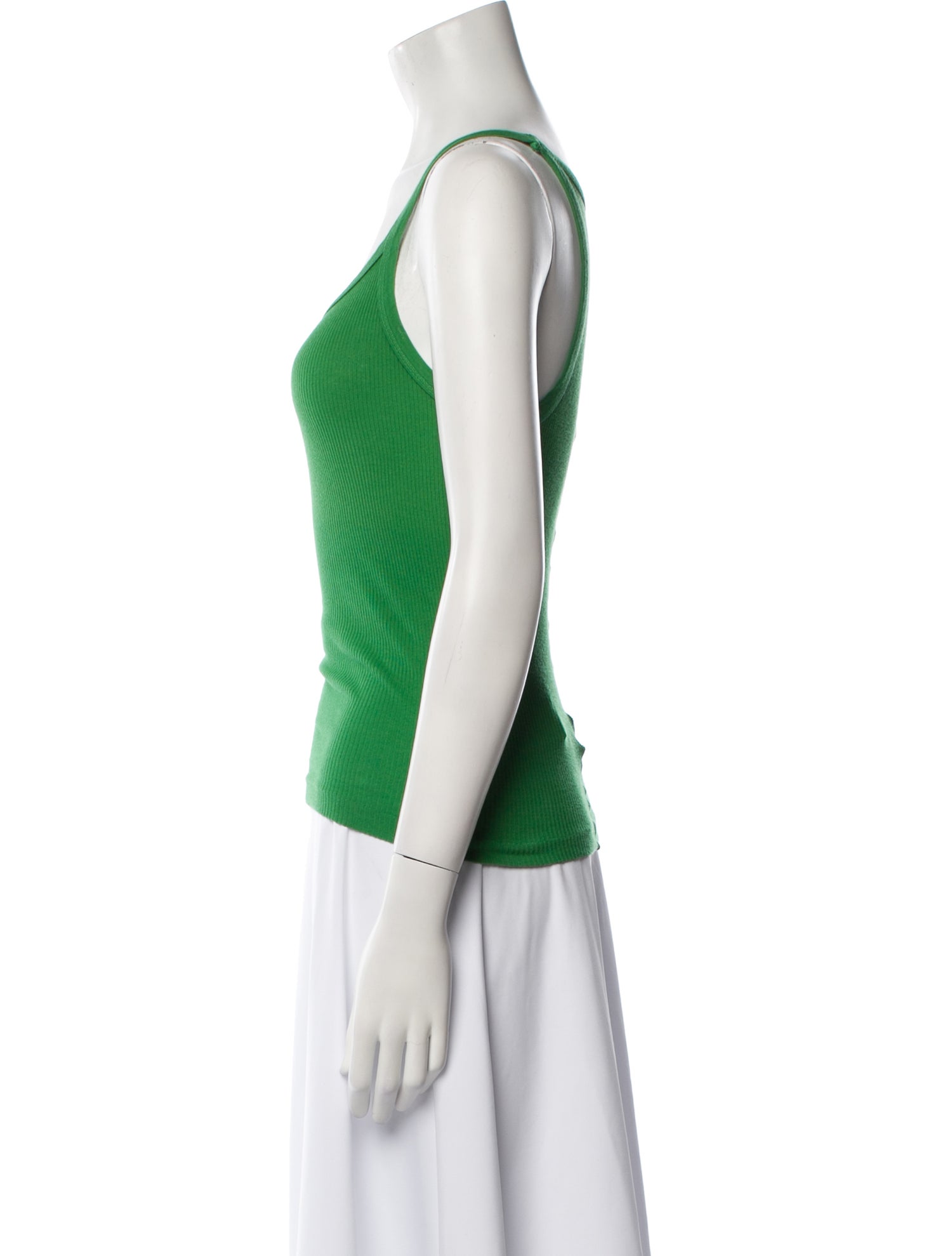 Re/Done x Hanes Scoop Neck Sleeveless Top