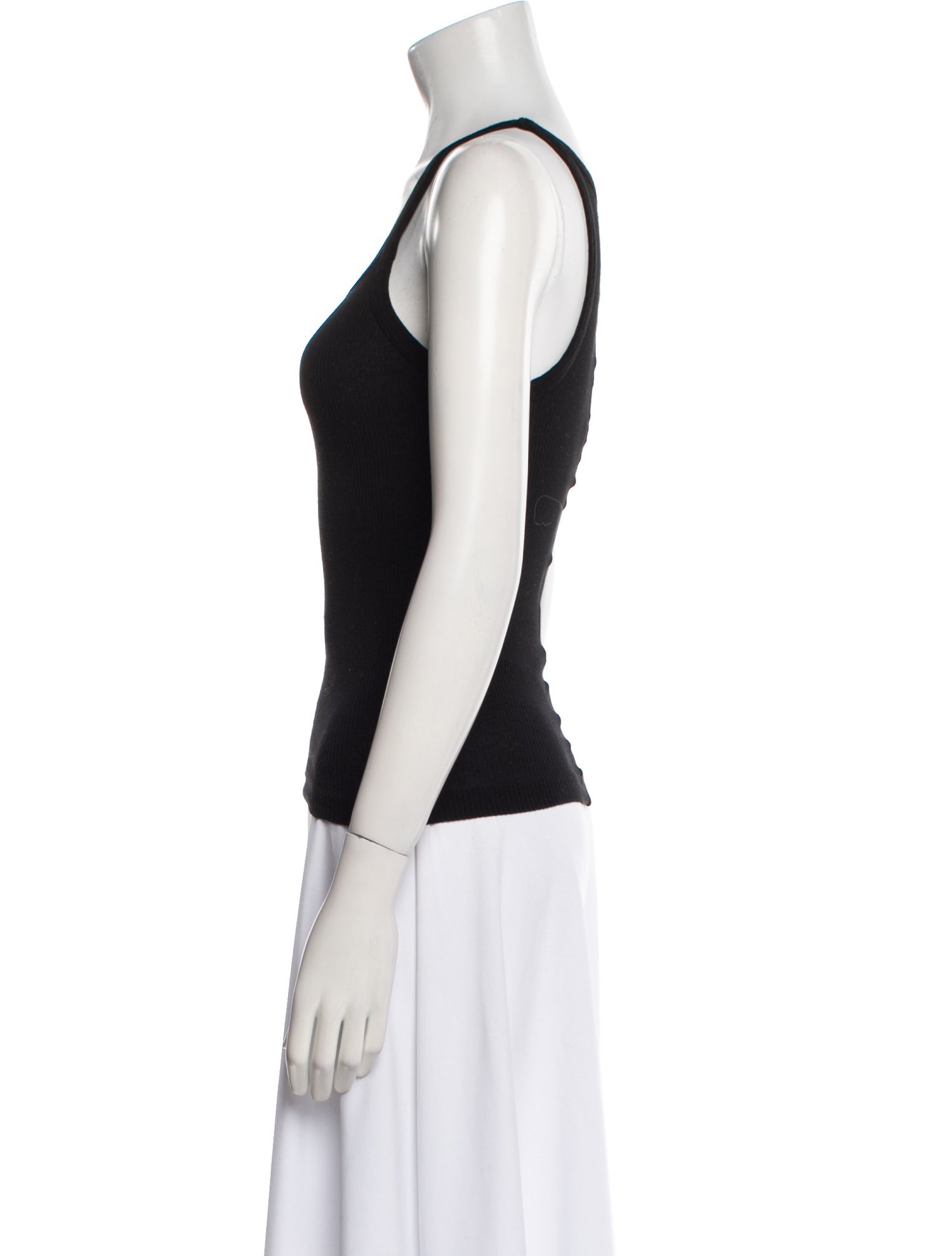Re/Done x Hanes Scoop Neck Sleeveless Top