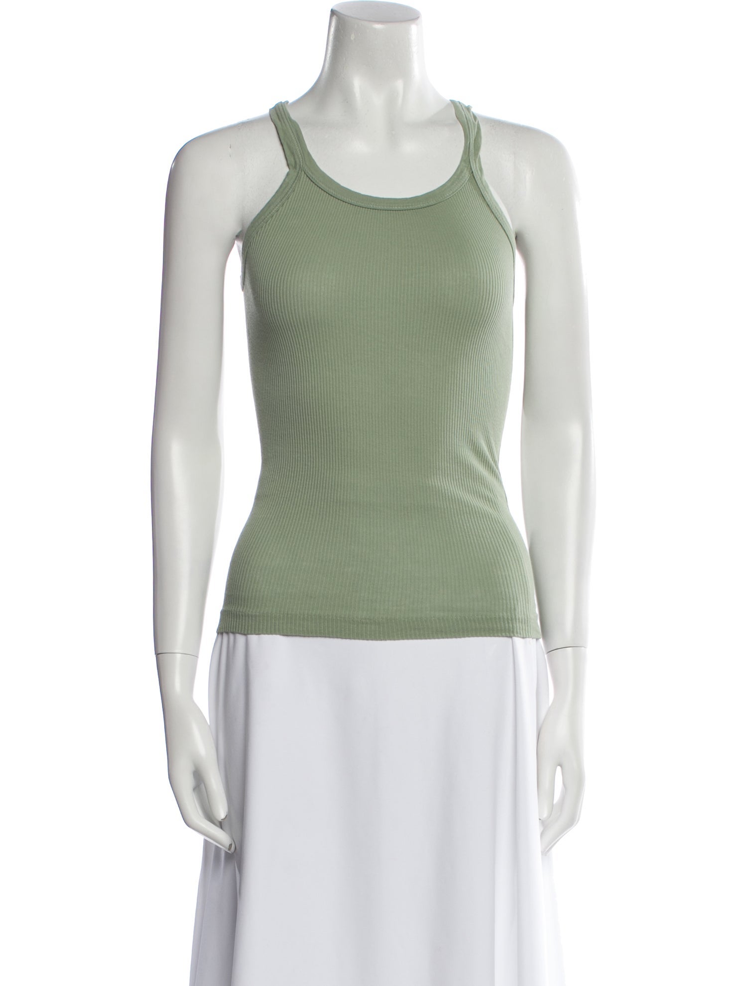 Re/Done x Hanes Scoop Neck Sleeveless Top