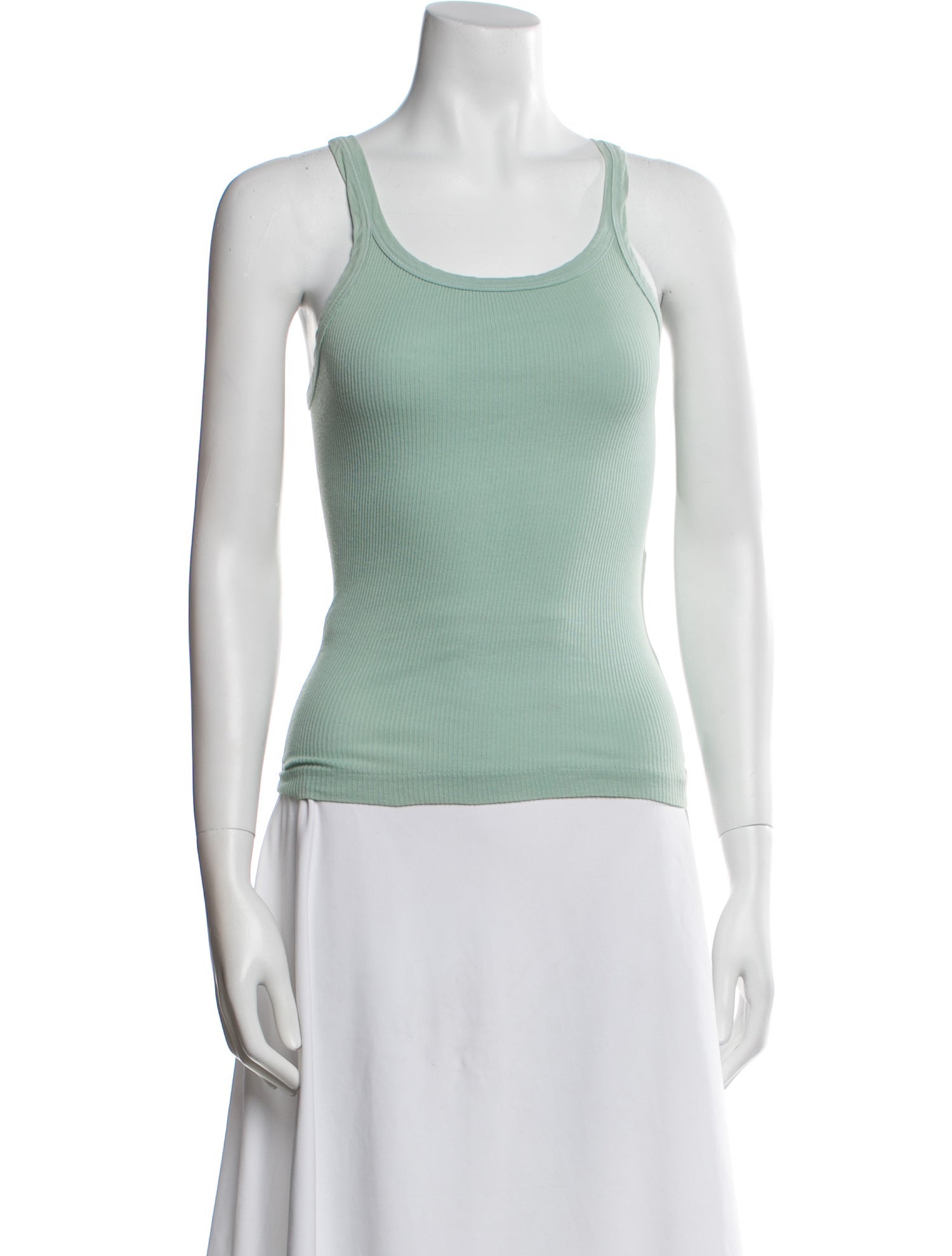 Re/Done x Hanes Scoop Neck Sleeveless Top