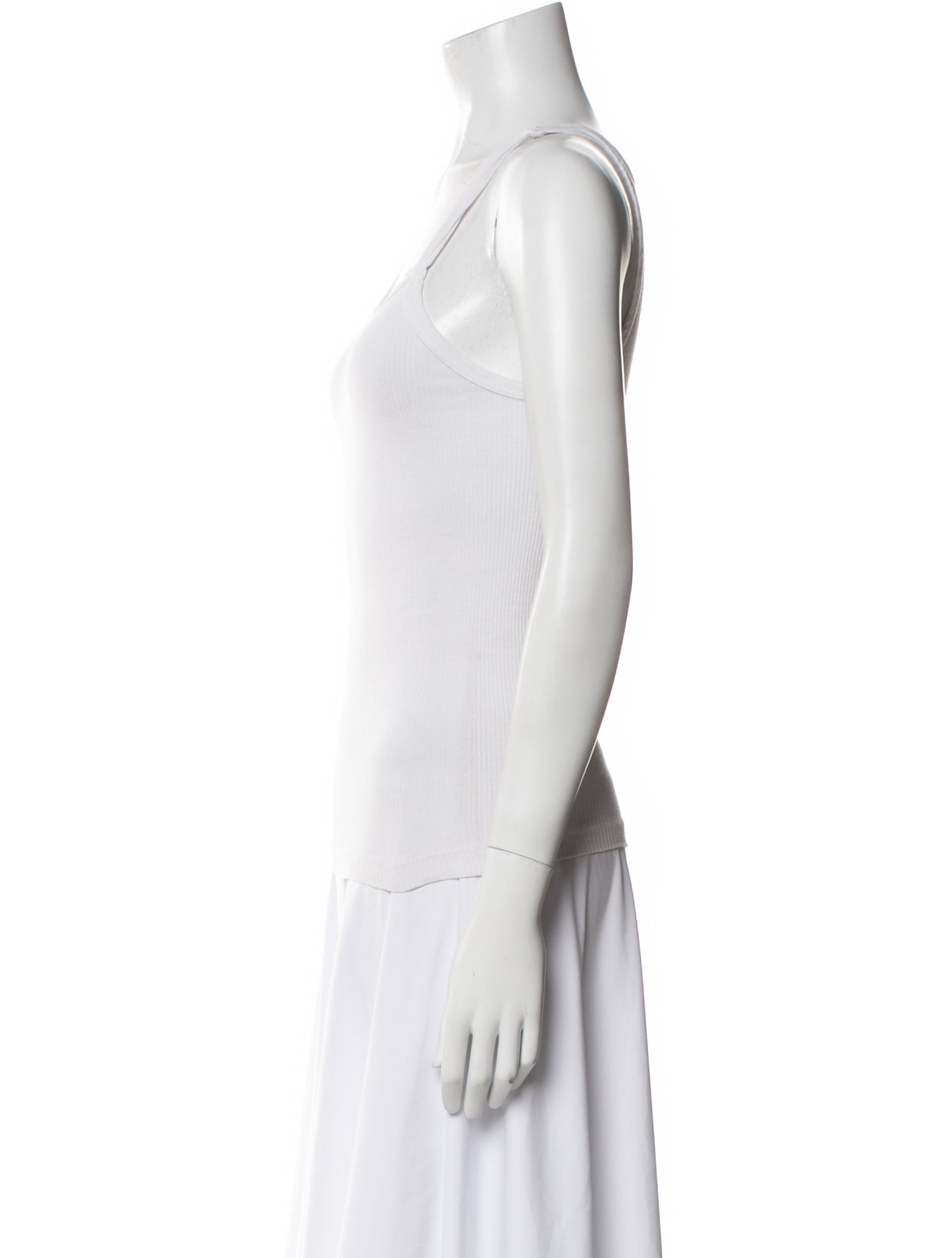 Re/Done x Hanes Scoop Neck Sleeveless Top