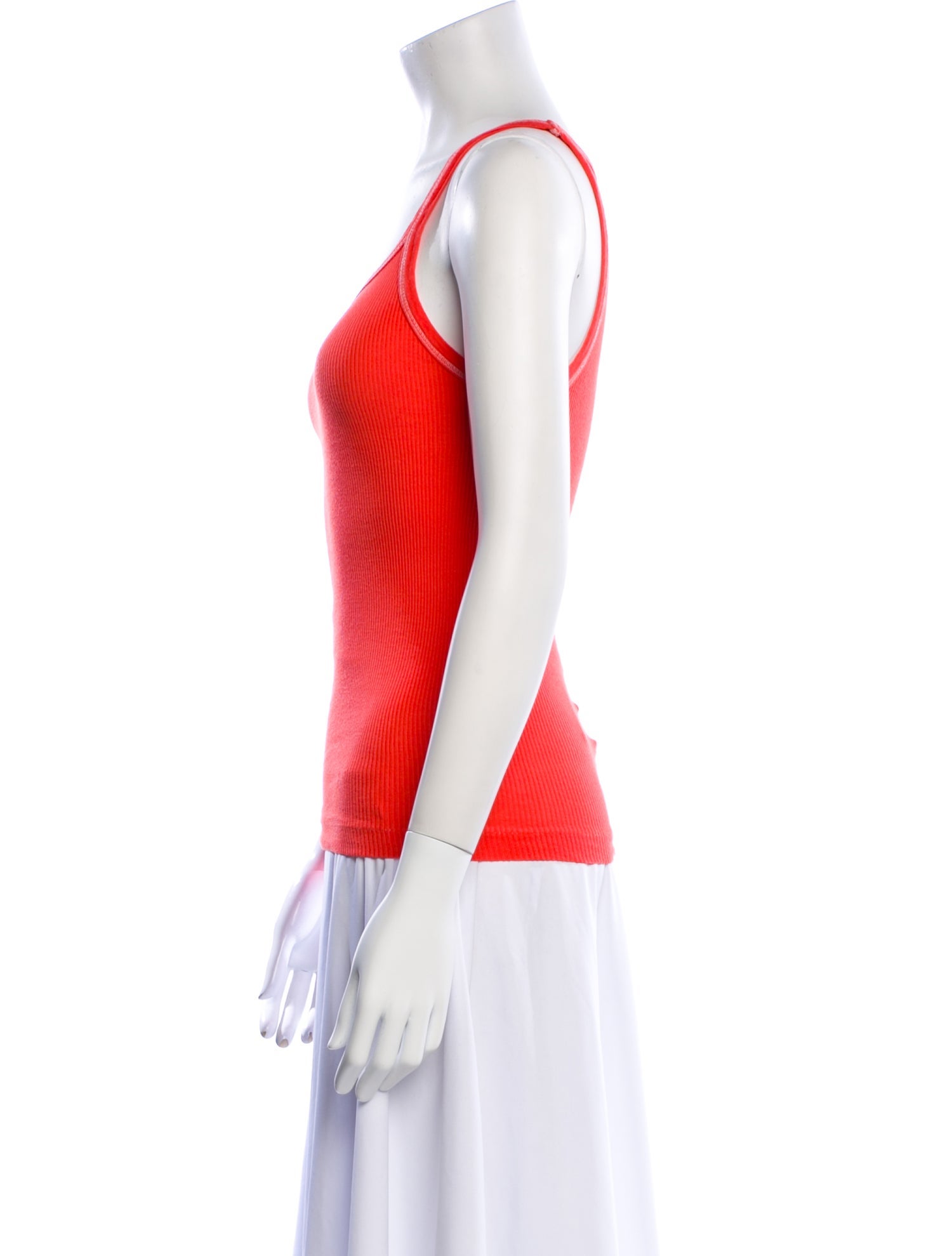 Re/Done x Hanes Scoop Neck Sleeveless Top