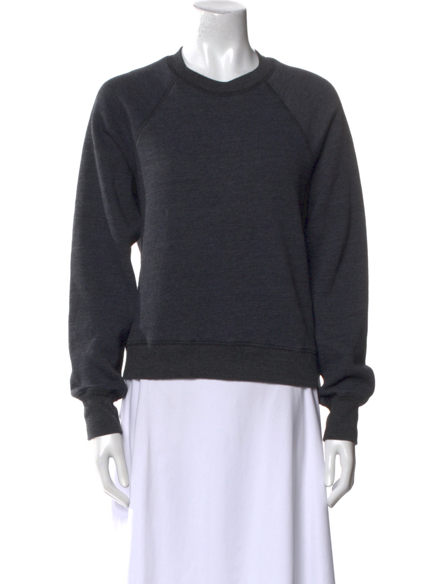 Re/Done x Hanes Crew Neck Long Sleeve Sweatshirt