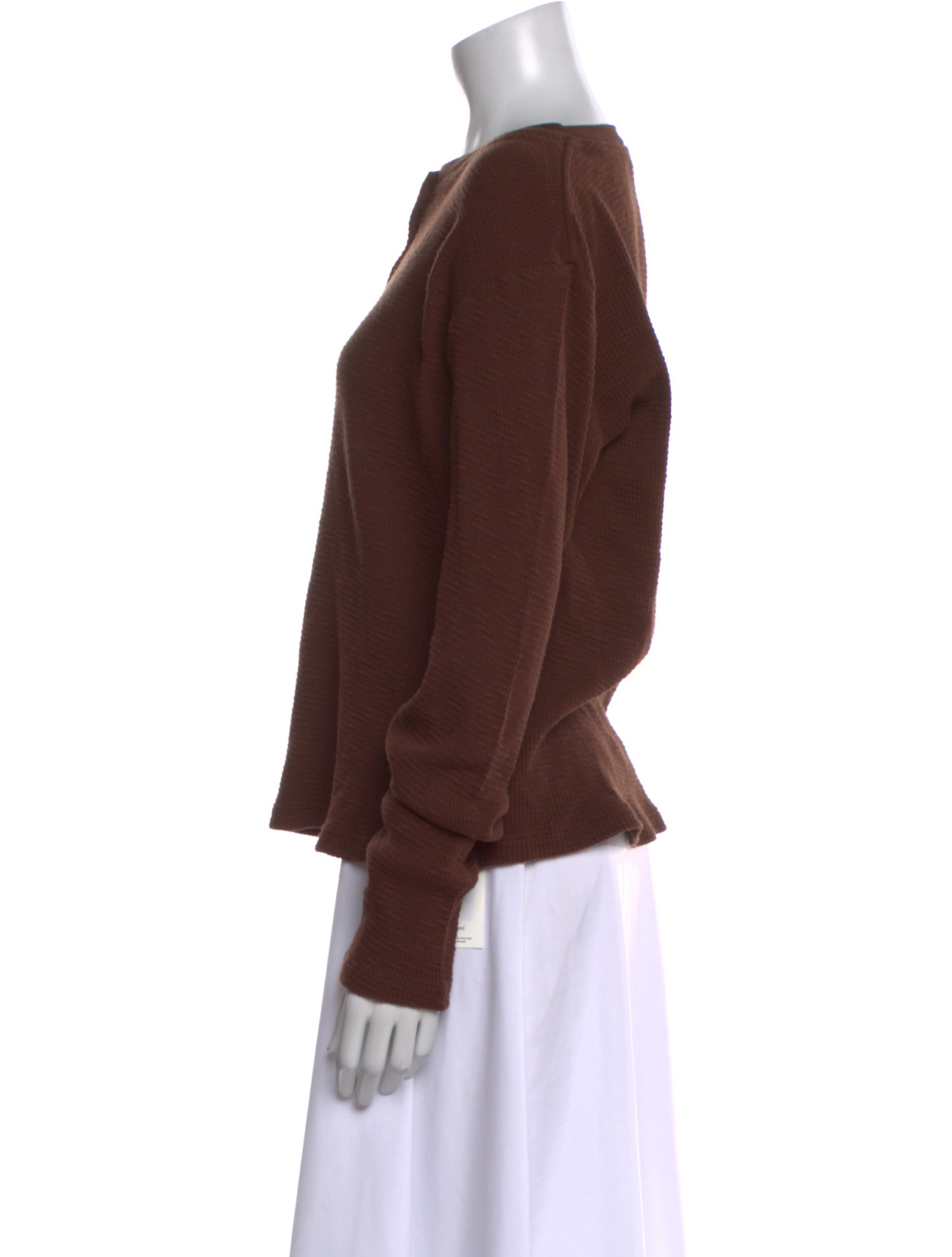 Re/Done x Hanes Crew Neck Long Sleeve Sweatshirt