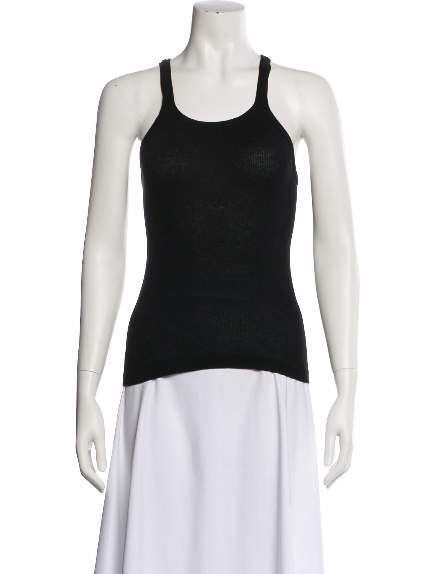 Re/Done x Hanes Scoop Neck Sleeveless Top