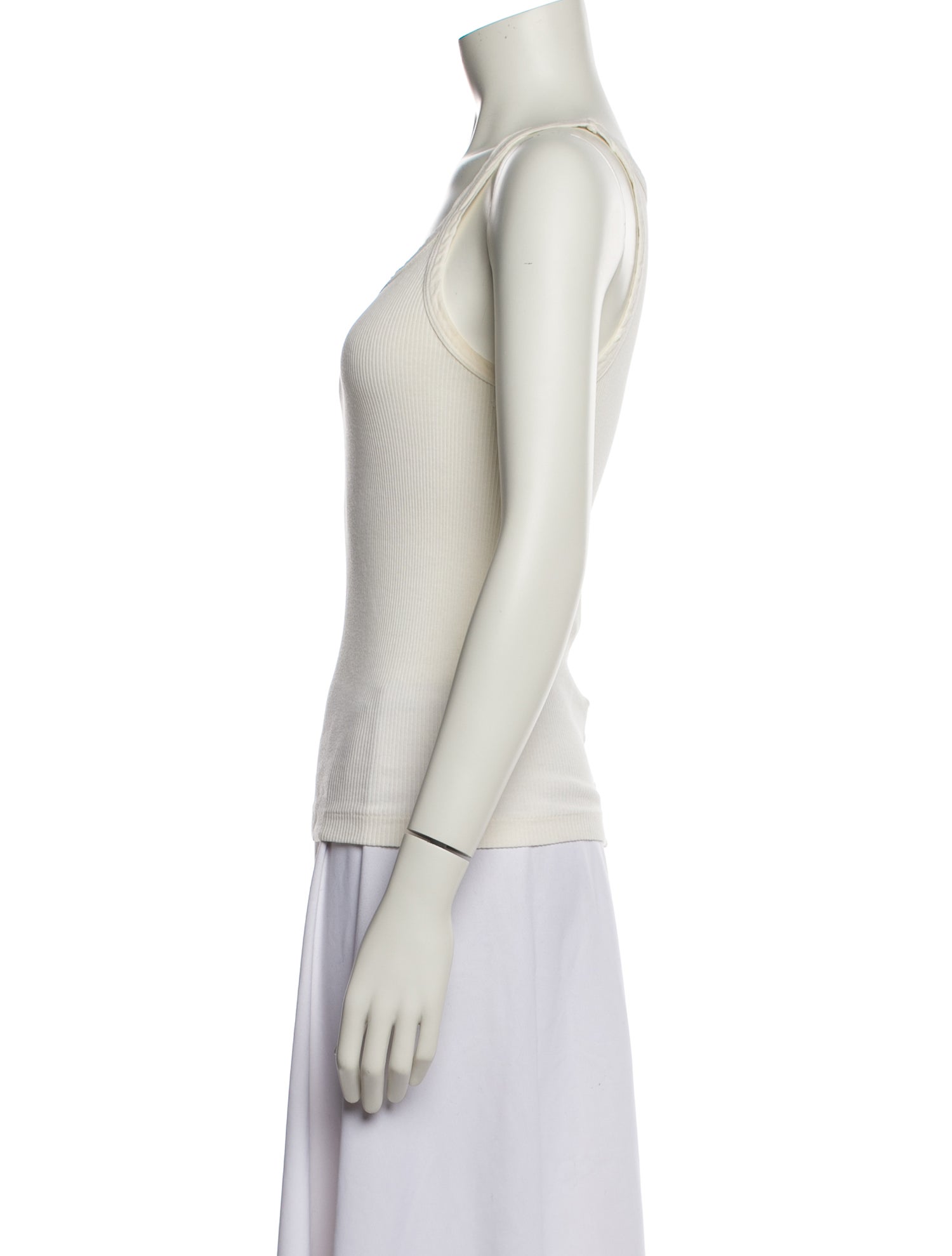 Re/Done x Hanes Scoop Neck Sleeveless Top