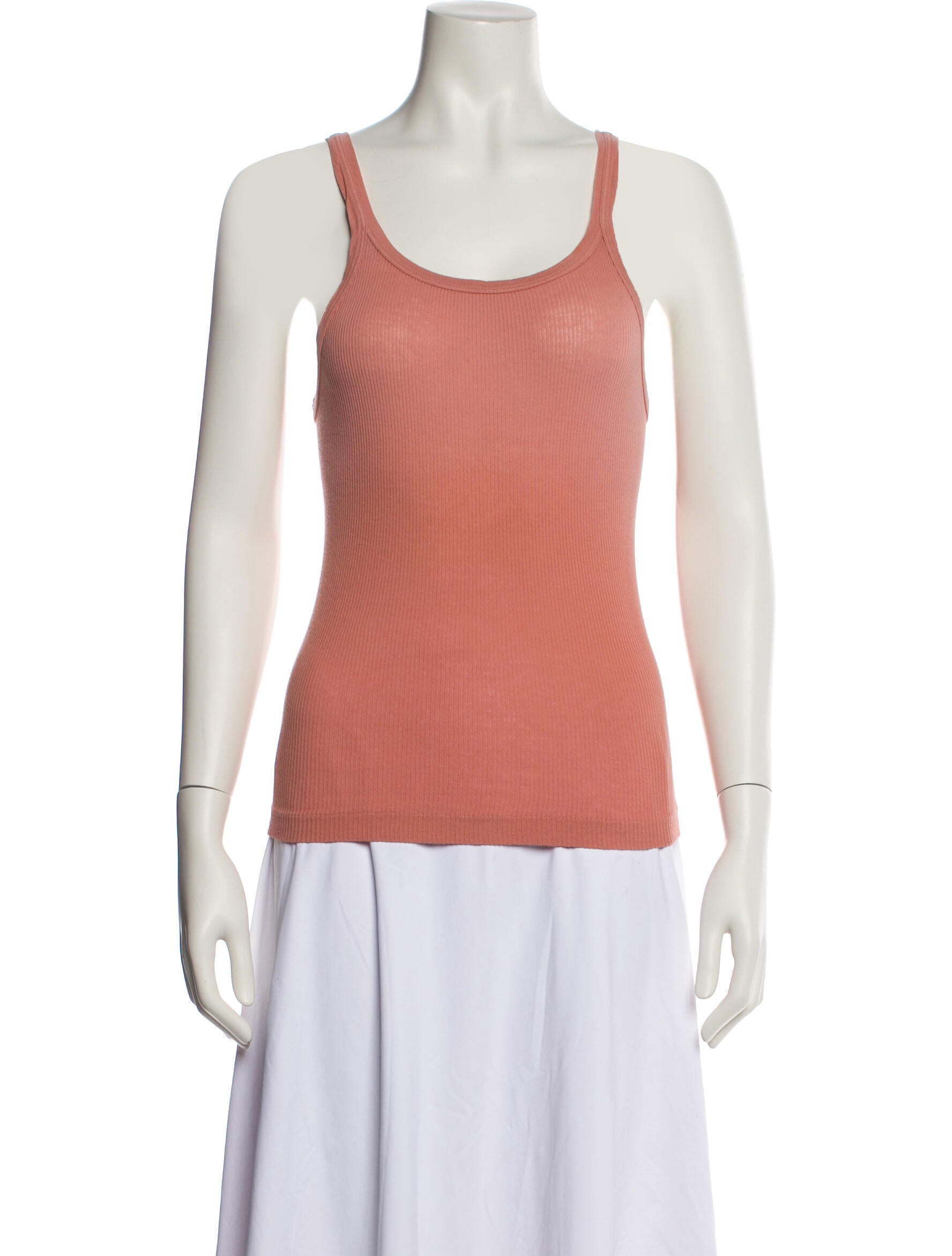 Re/Done x Hanes Scoop Neck Sleeveless Top