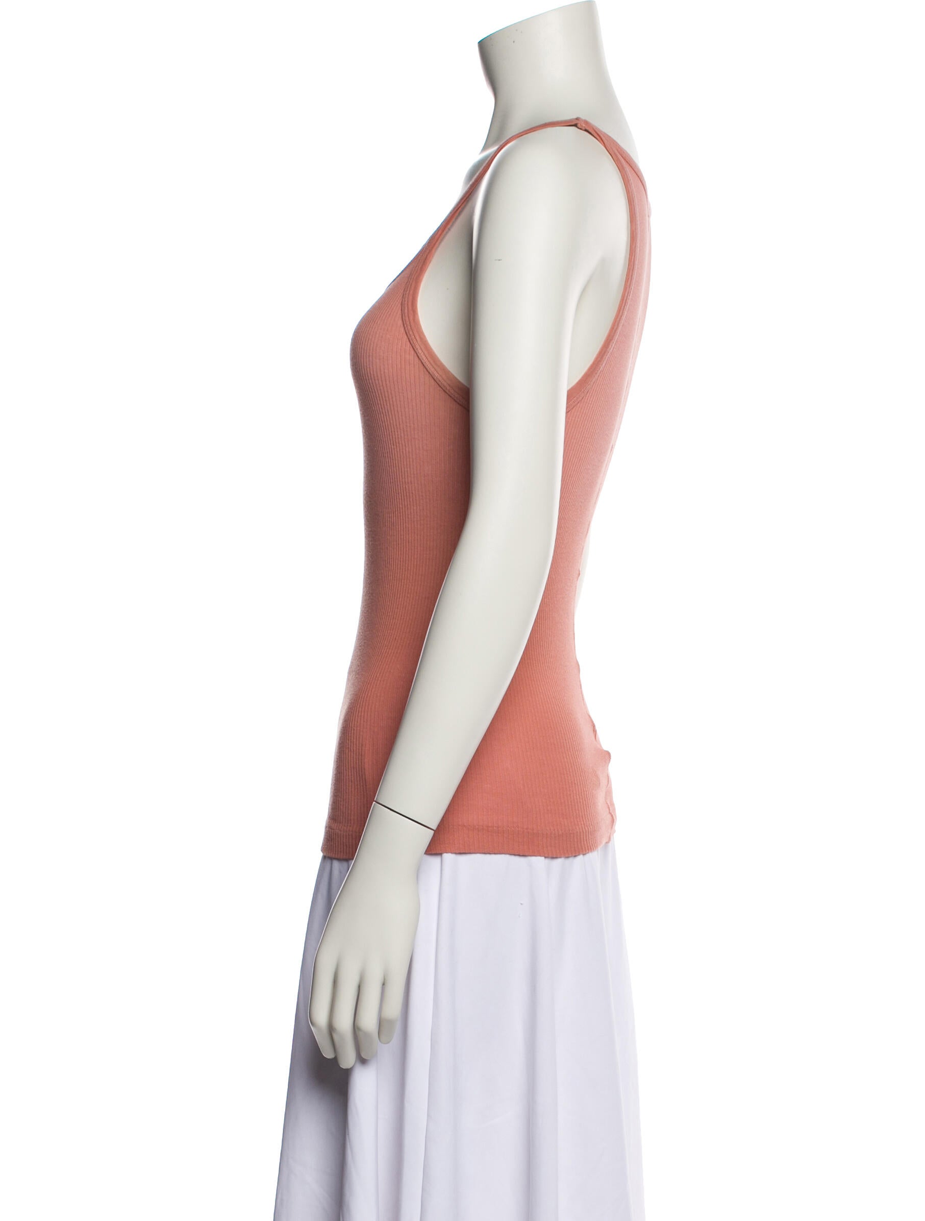 Re/Done x Hanes Scoop Neck Sleeveless Top