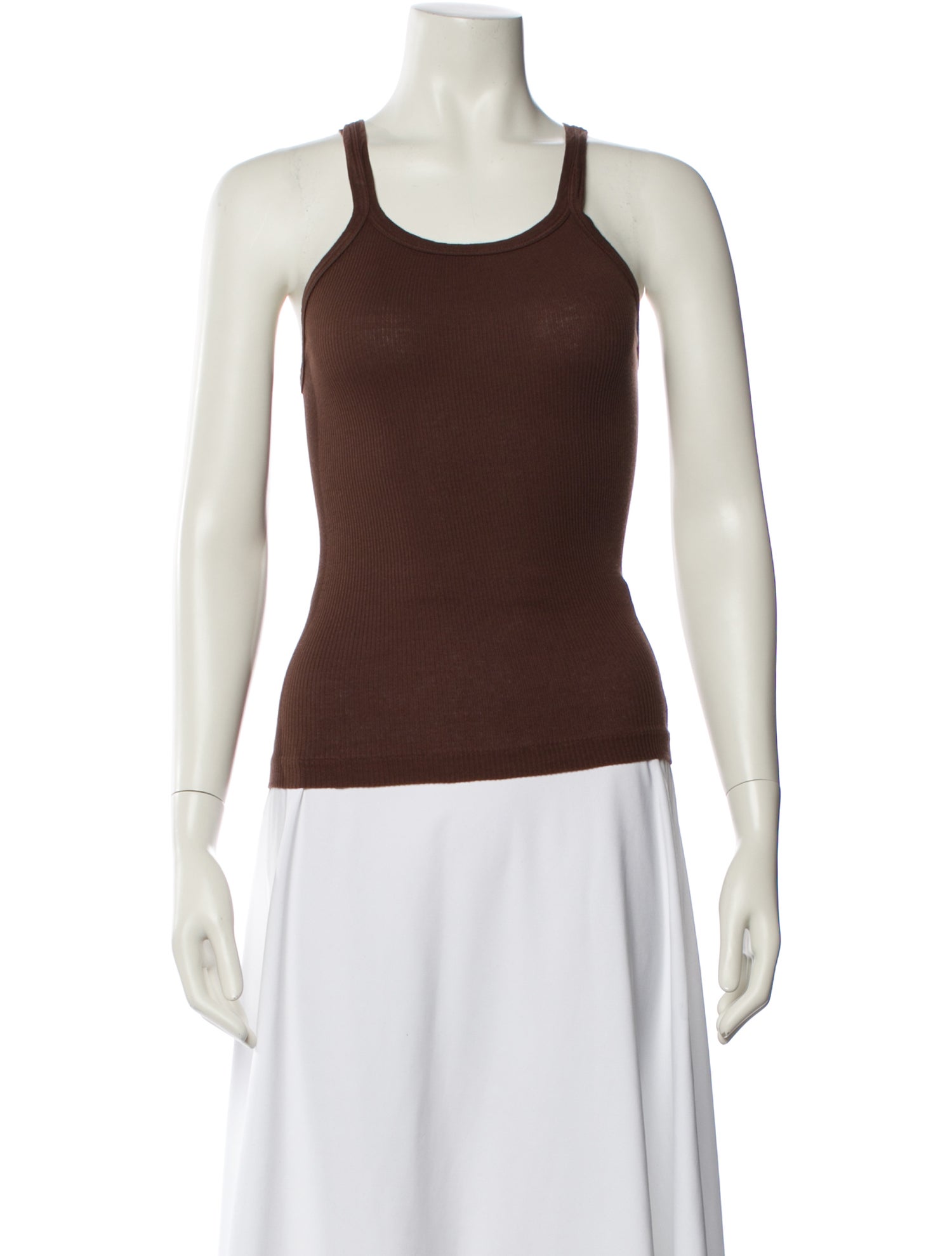 Re/Done x Hanes Scoop Neck Sleeveless Top
