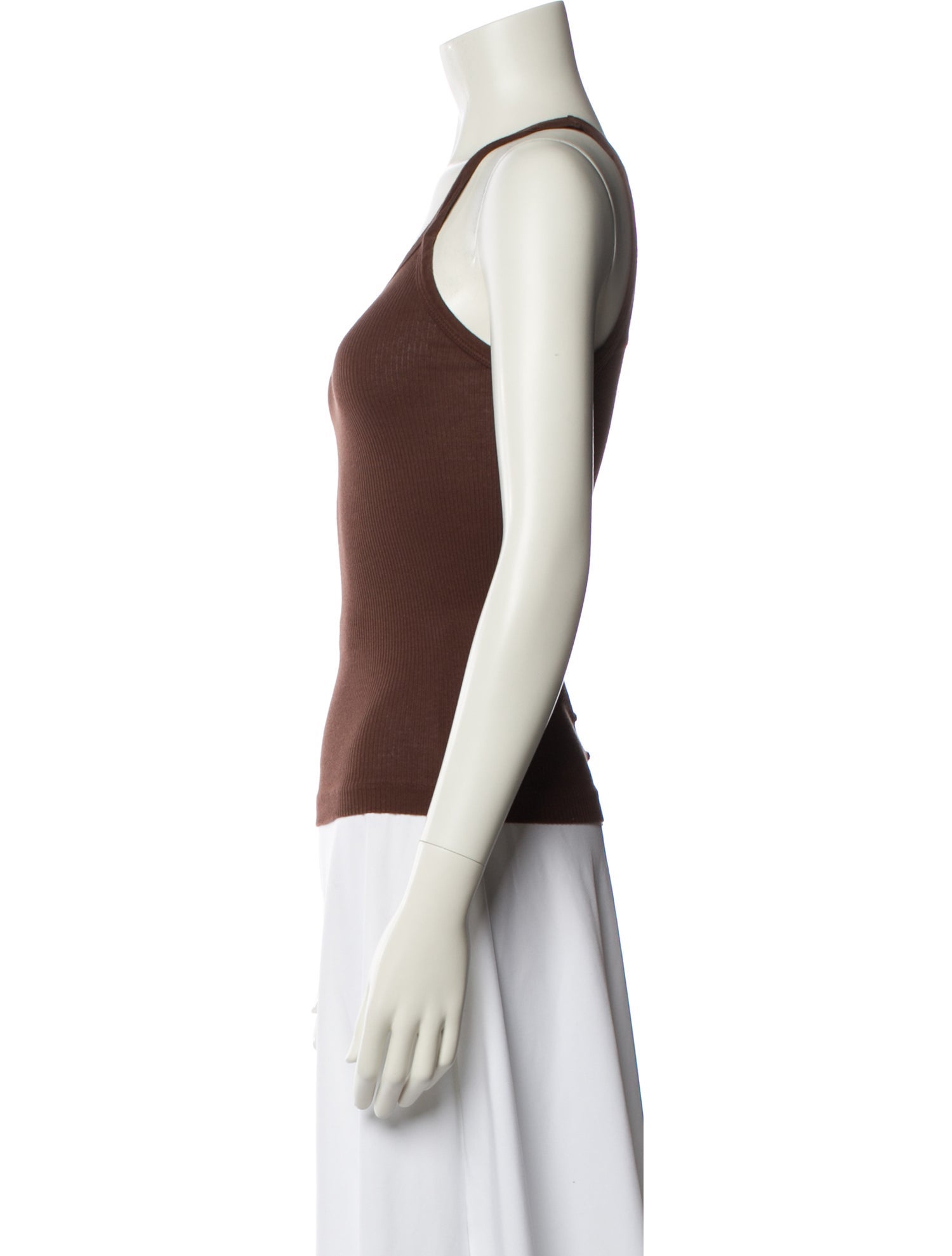 Re/Done x Hanes Scoop Neck Sleeveless Top