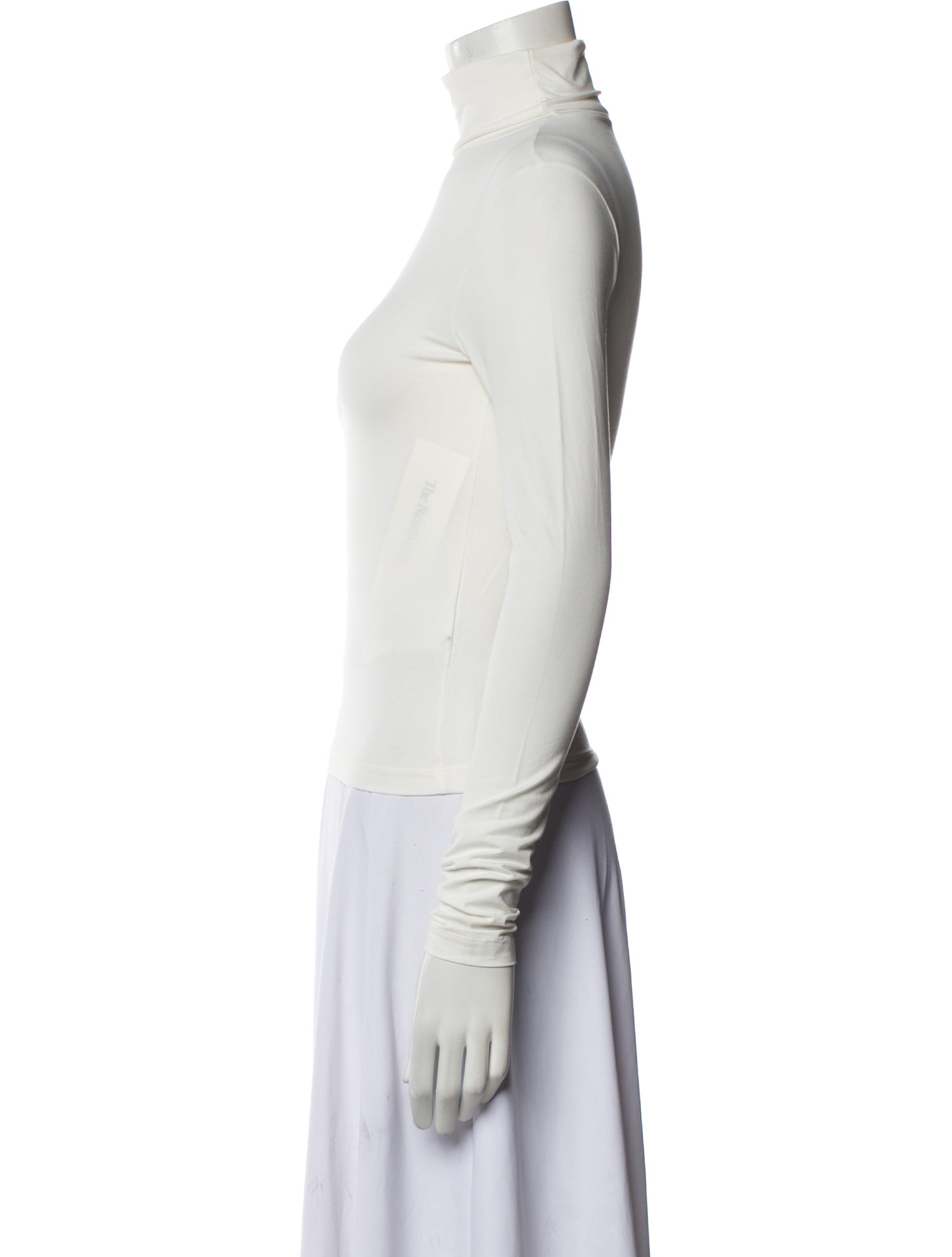 Re/Done x Hanes Turtleneck Long Sleeve Top