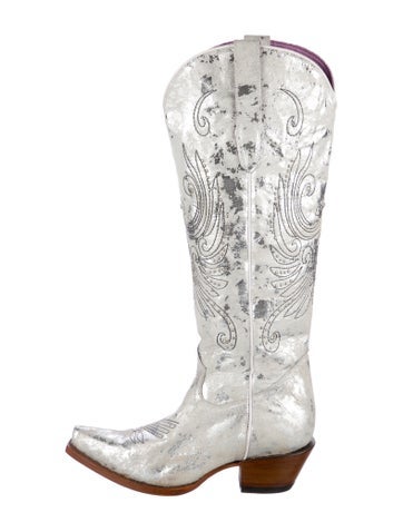 Rock'em Boots Leather Printed Riding 8.5