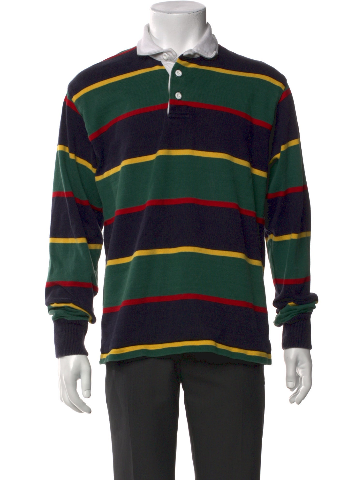 Rowing Blazers x Sports D'Epoque Striped Long Sleeve Shirt