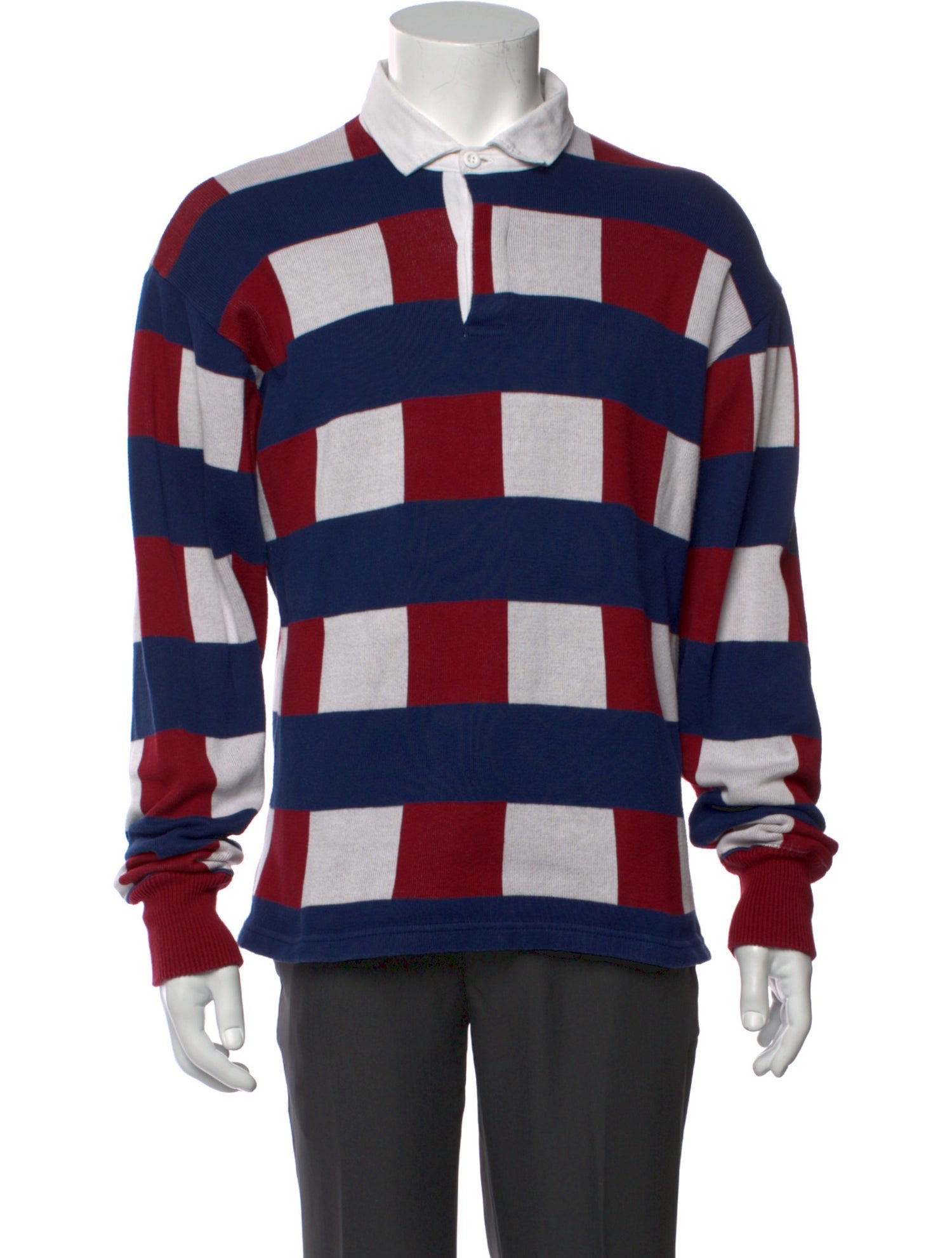 Rowing Blazers x Sports D'Epoque Plaid Print Long Sleeve Shirt