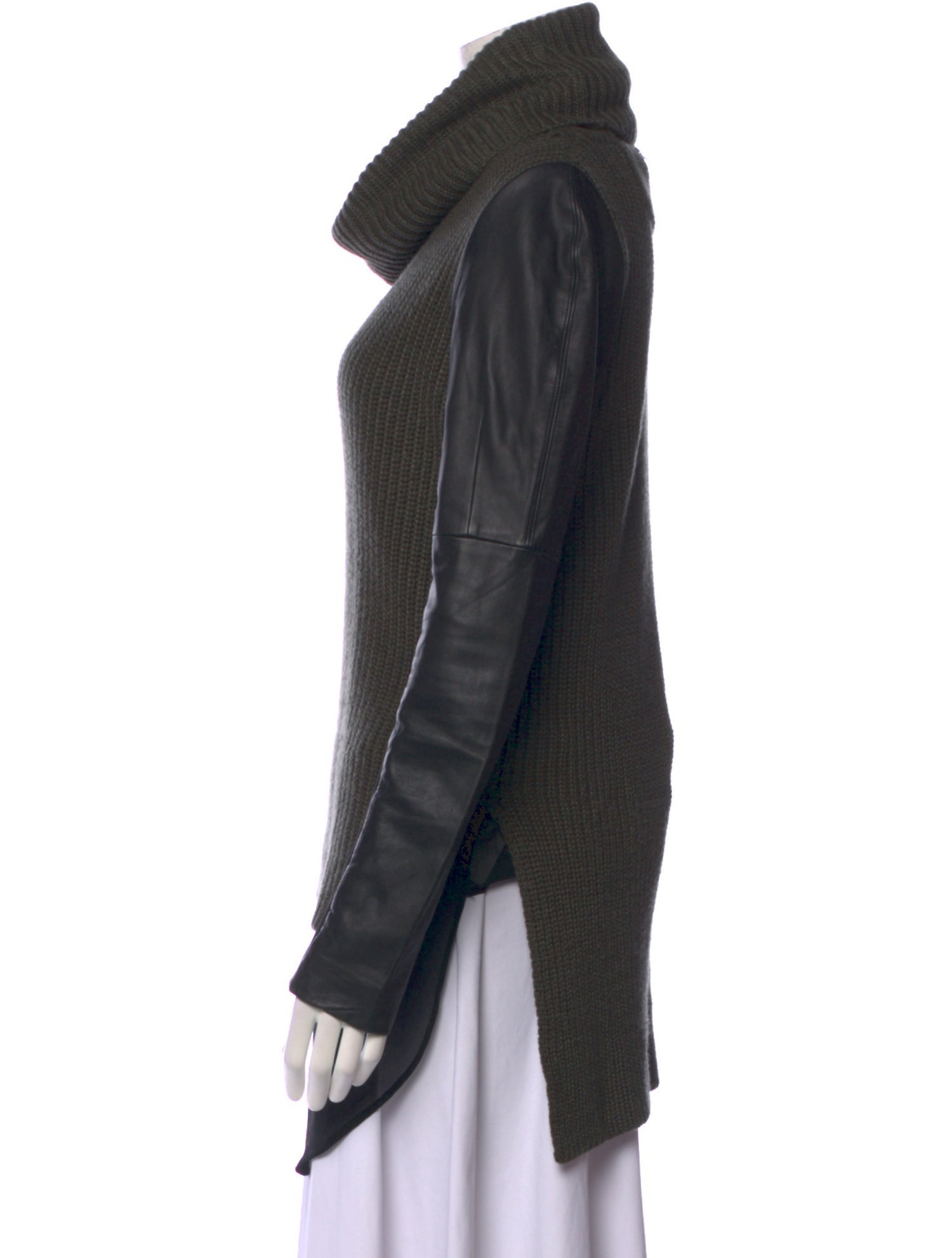 Rudsak Colorblock Pattern Turtleneck Sweater