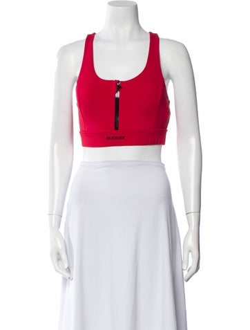 Rudsak Tops Scoop Neck Sleeveless Crop Top Petite