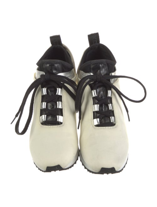 Rudsak Neoprene Leather Trim Embellishment Wedge Sneakers