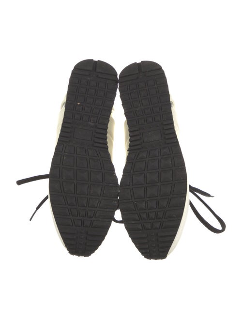 Rudsak Neoprene Leather Trim Embellishment Wedge Sneakers