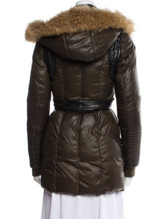 Rudsak Colorblock Pattern Down Coat