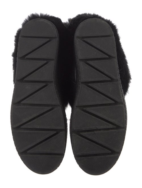 Rudsak Leather Fur Trim Lace-Up Boots