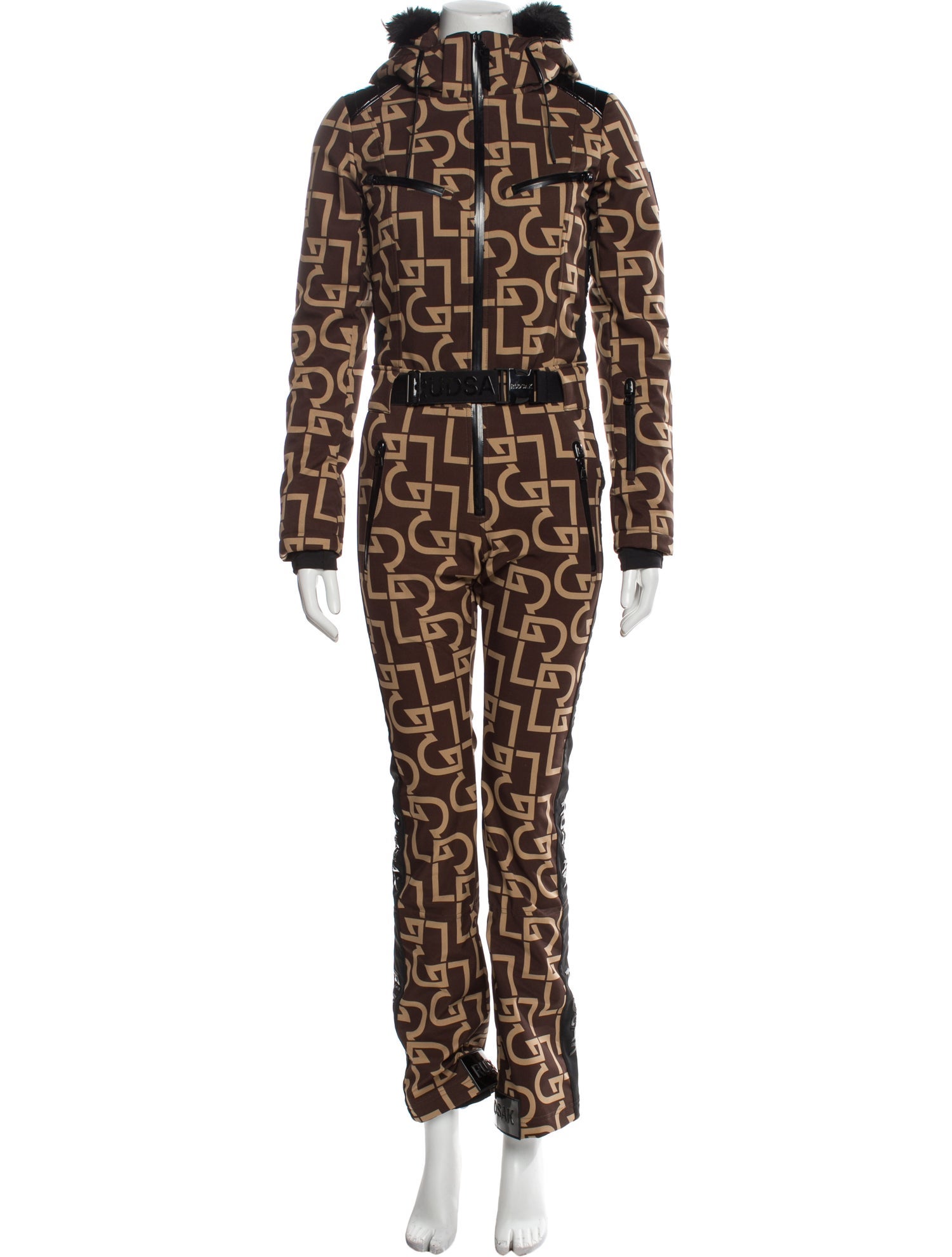 Rudsak Printed Crew Neck Jumpsuit