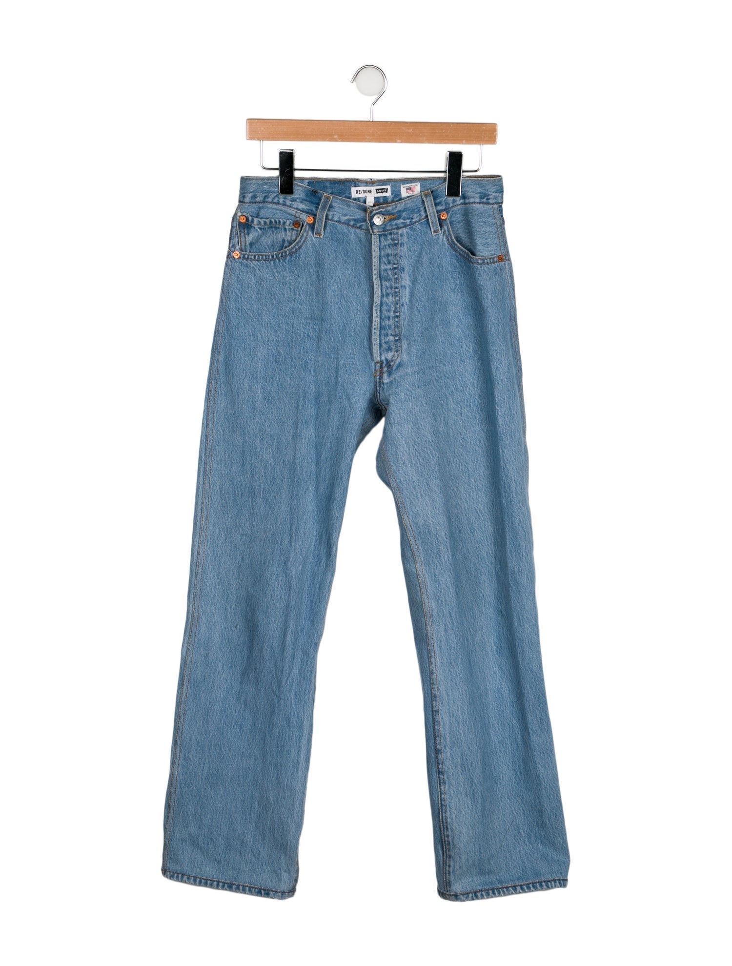 Re/Done X Levis High-Rise Wide Leg Jeans