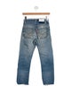 Re/Done X Levis Mid-Rise Straight Leg Jeans