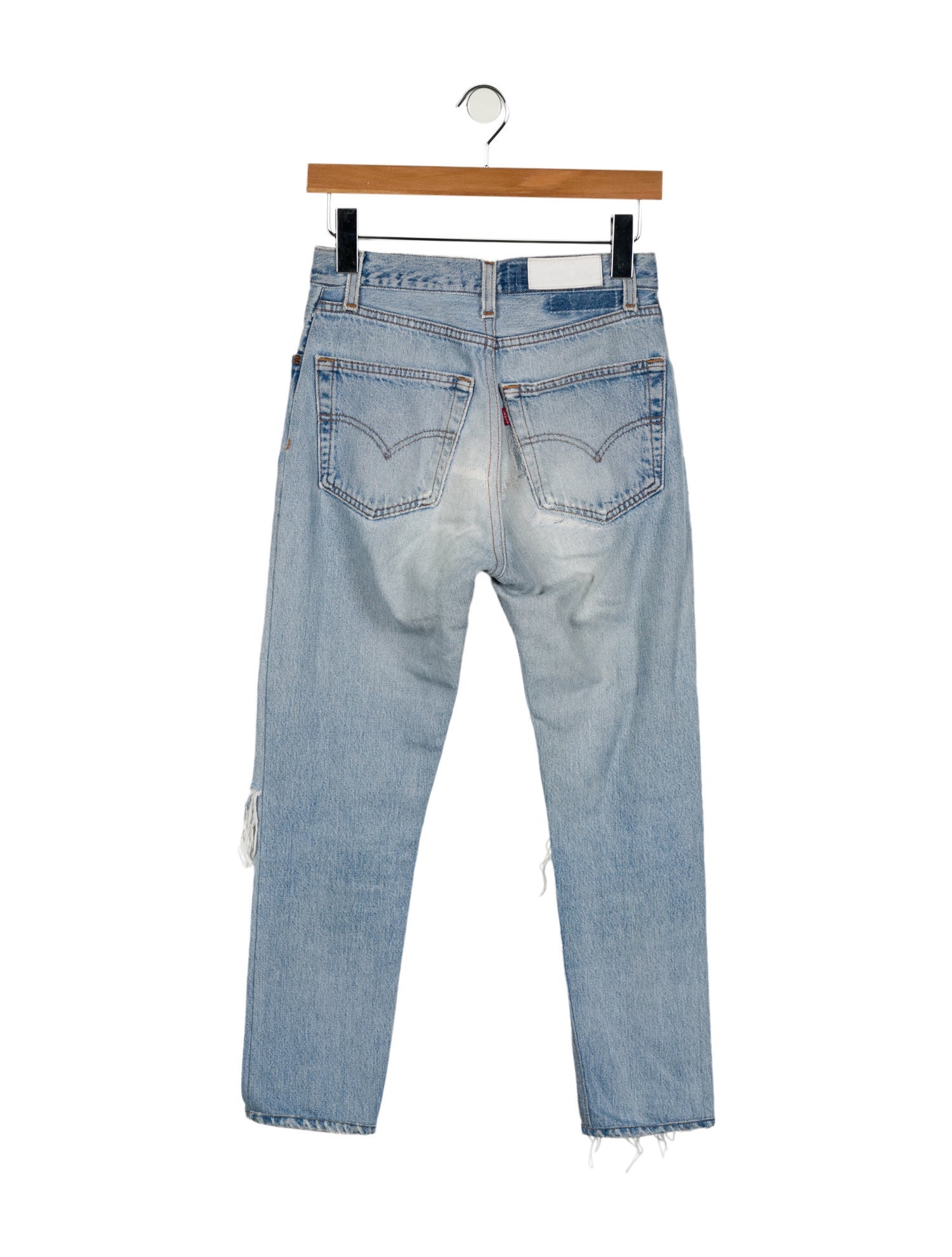 Re/Done X Levis Mid-Rise Skinny Leg Jeans