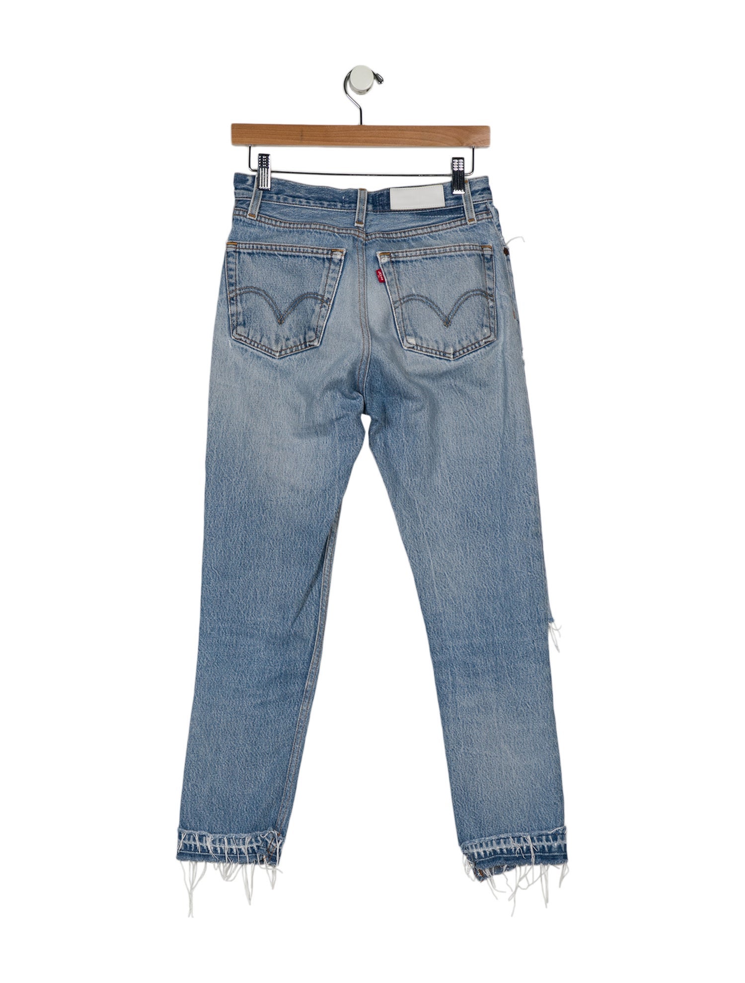 Re/Done X Levis Mid-Rise Skinny Leg Jeans