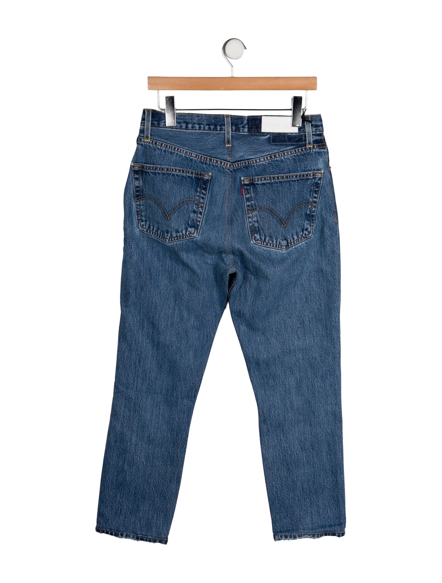 Re/Done X Levis High-Rise Straight Leg Jeans w/ Tags