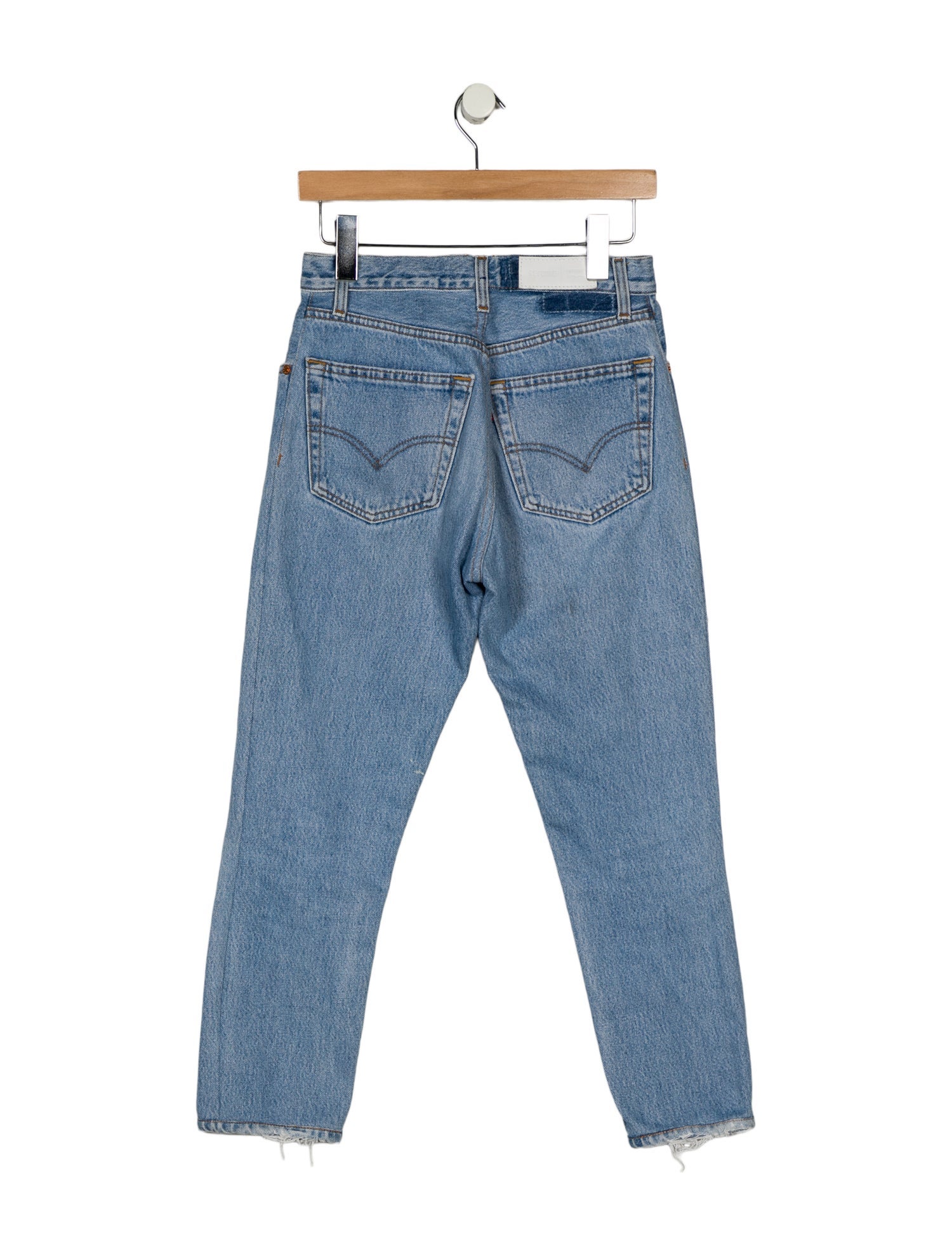 Re/Done X Levis Mid-Rise Skinny Leg Jeans