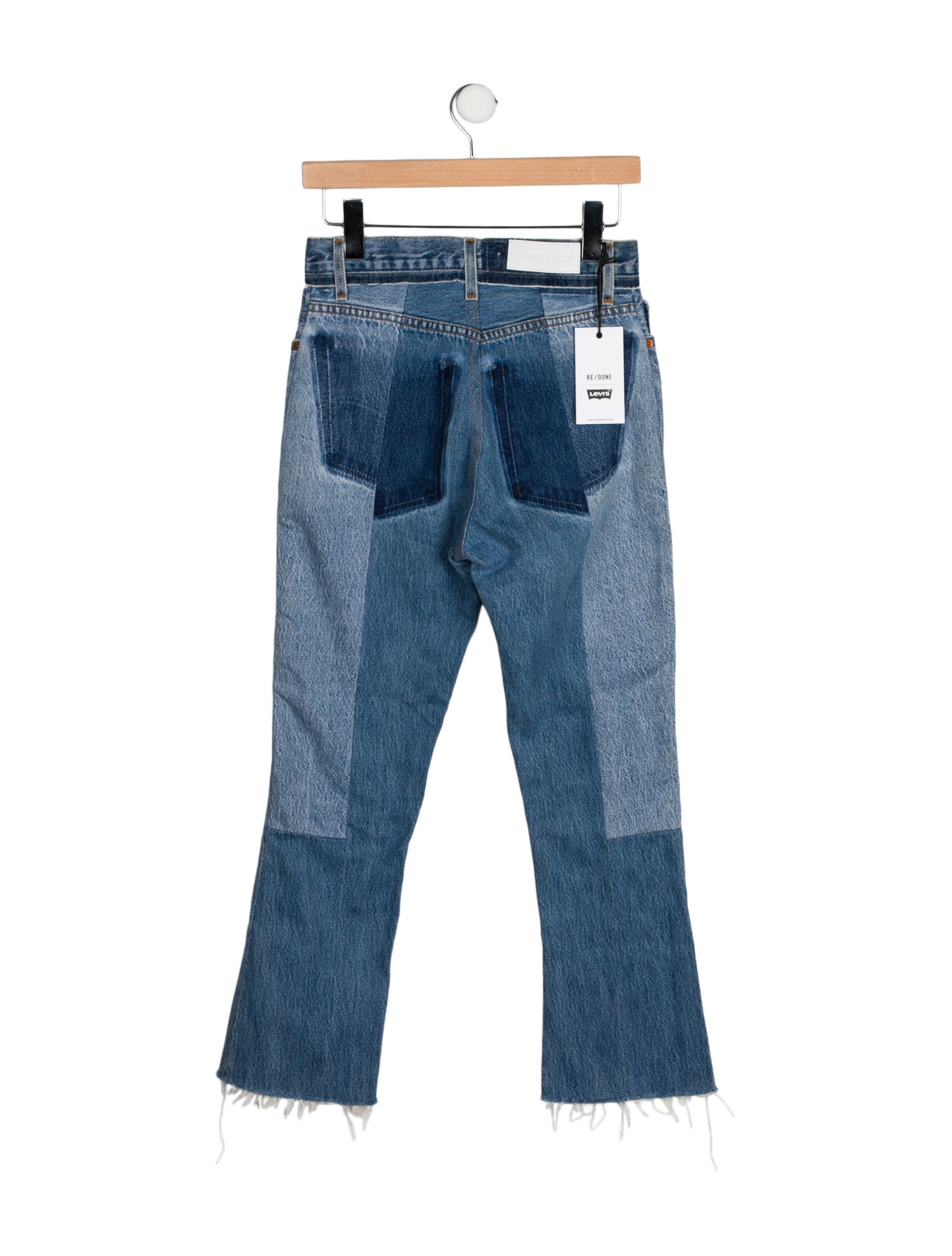 Re/Done X Levis High-Rise Straight Leg Jeans