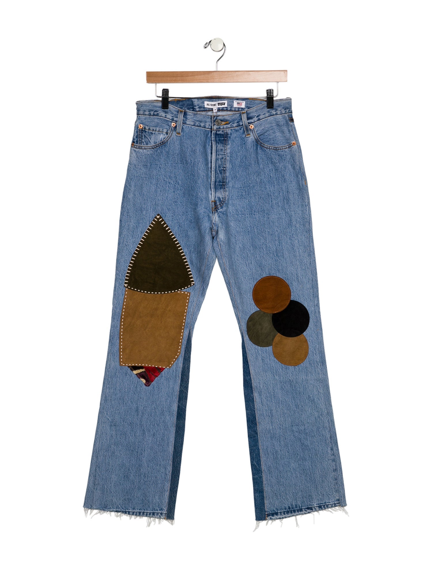 Re/Done X Levis High-Rise Wide Leg Jeans