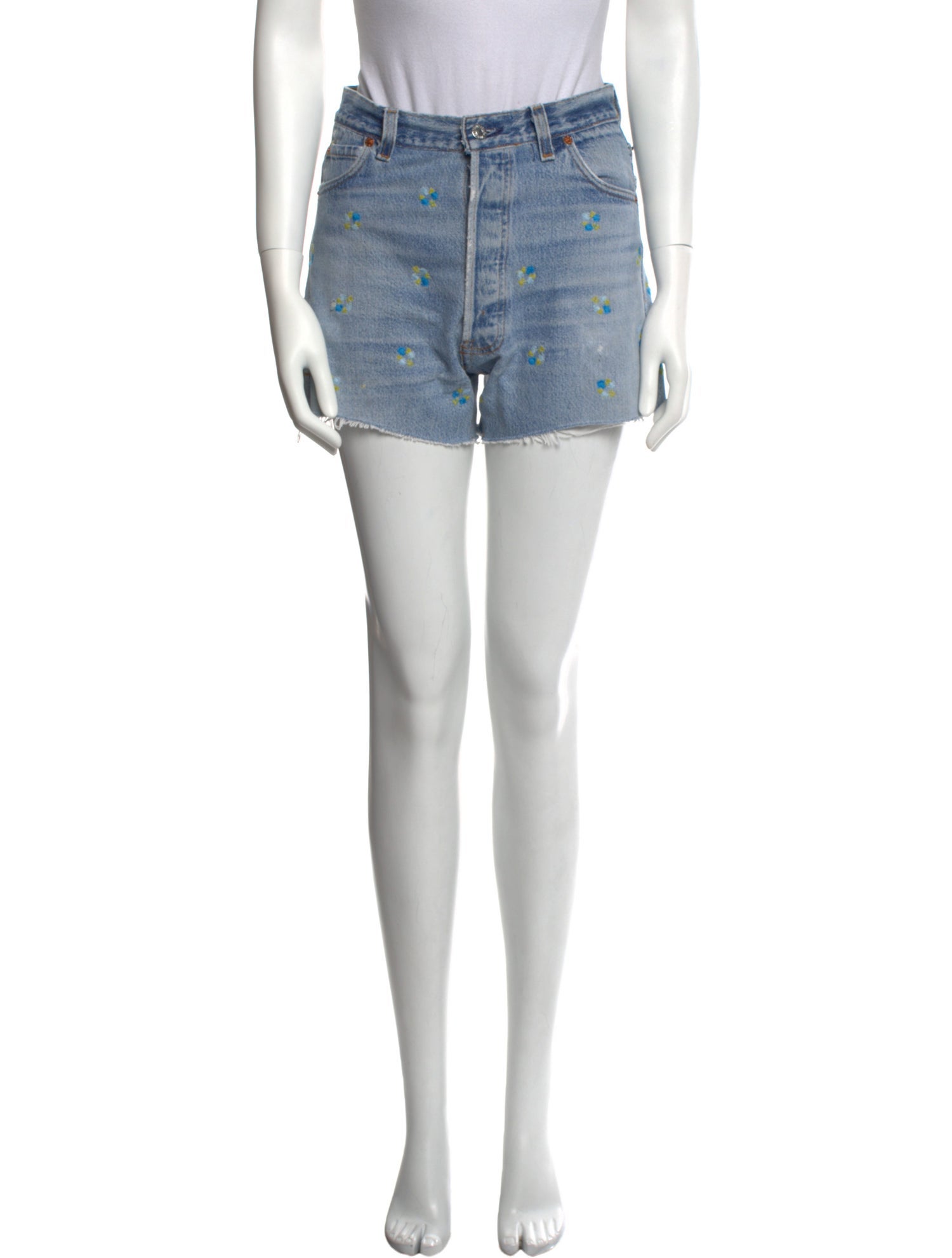 Re/Done X Levis Mini Shorts