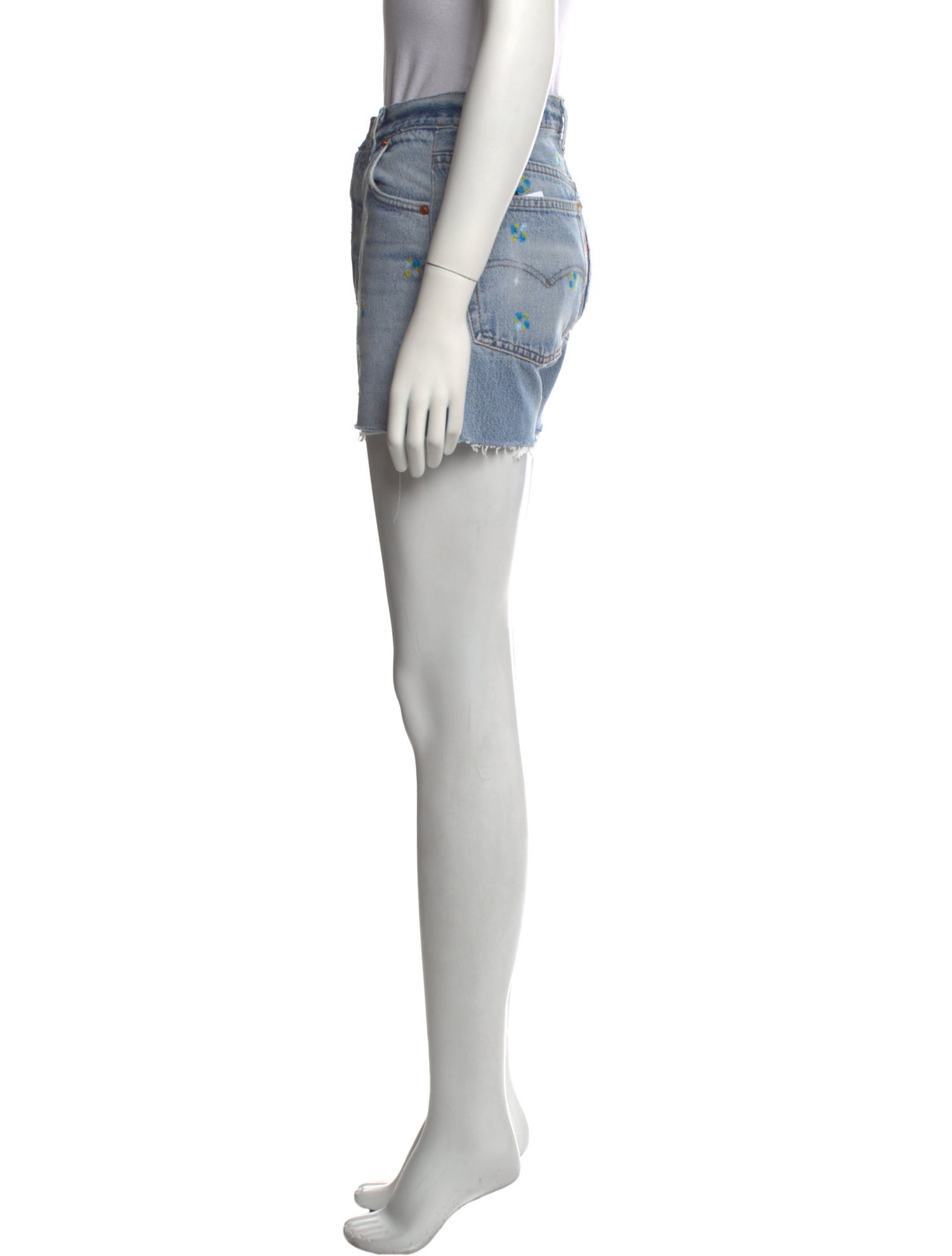 Re/Done X Levis Mini Shorts