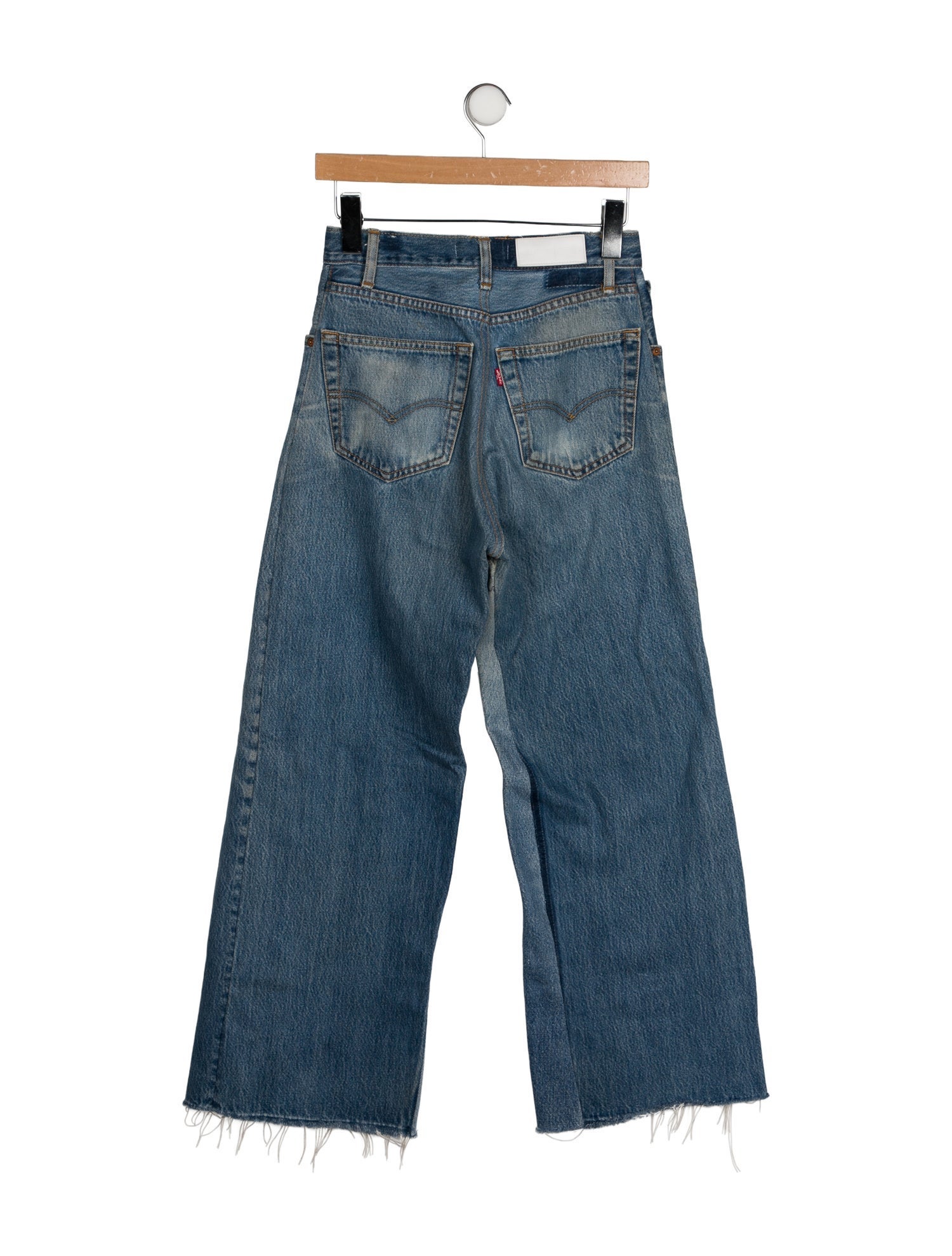 Re/Done X Levis High-Rise Wide Leg Jeans
