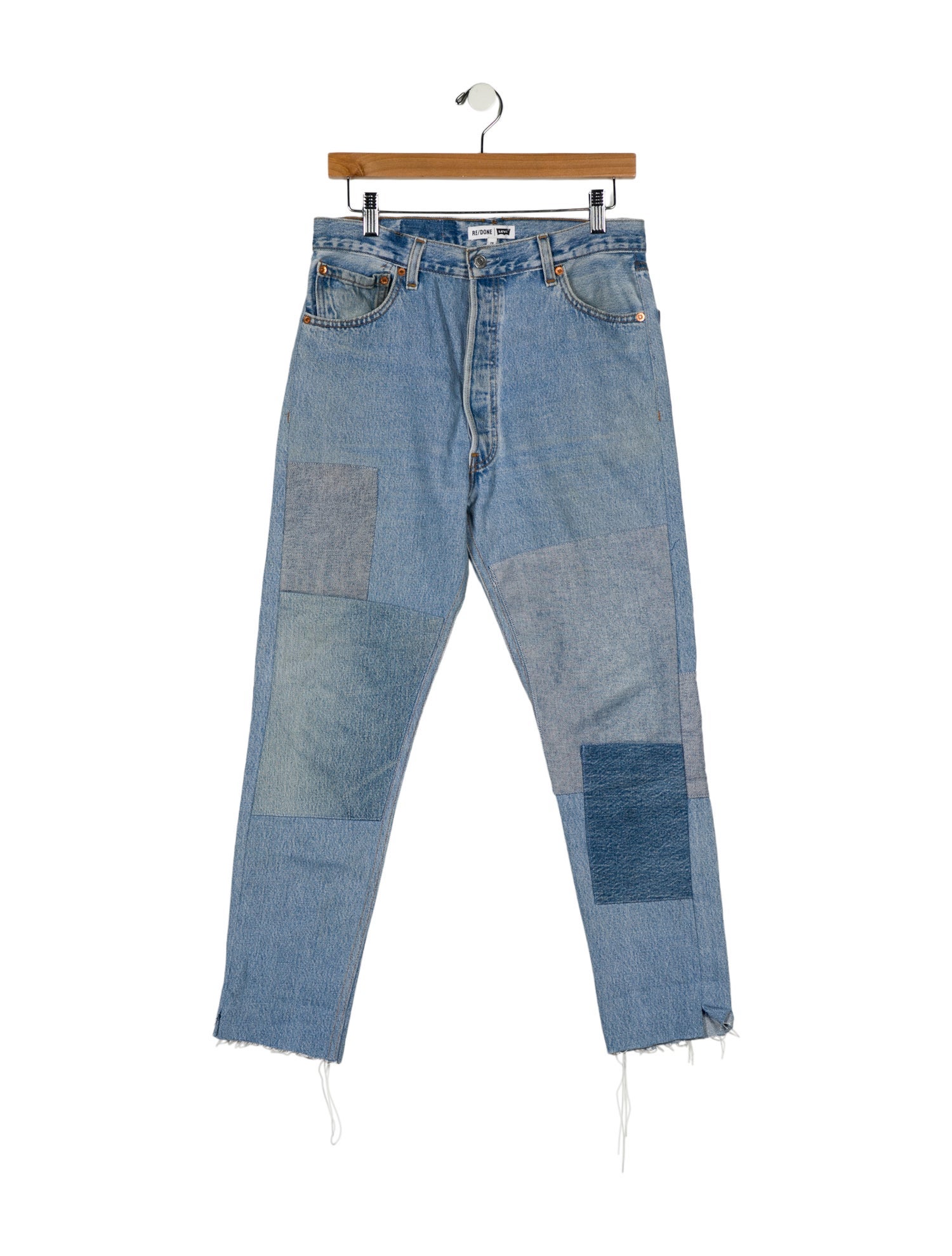 Re/Done X Levis High-Rise Straight Leg Jeans