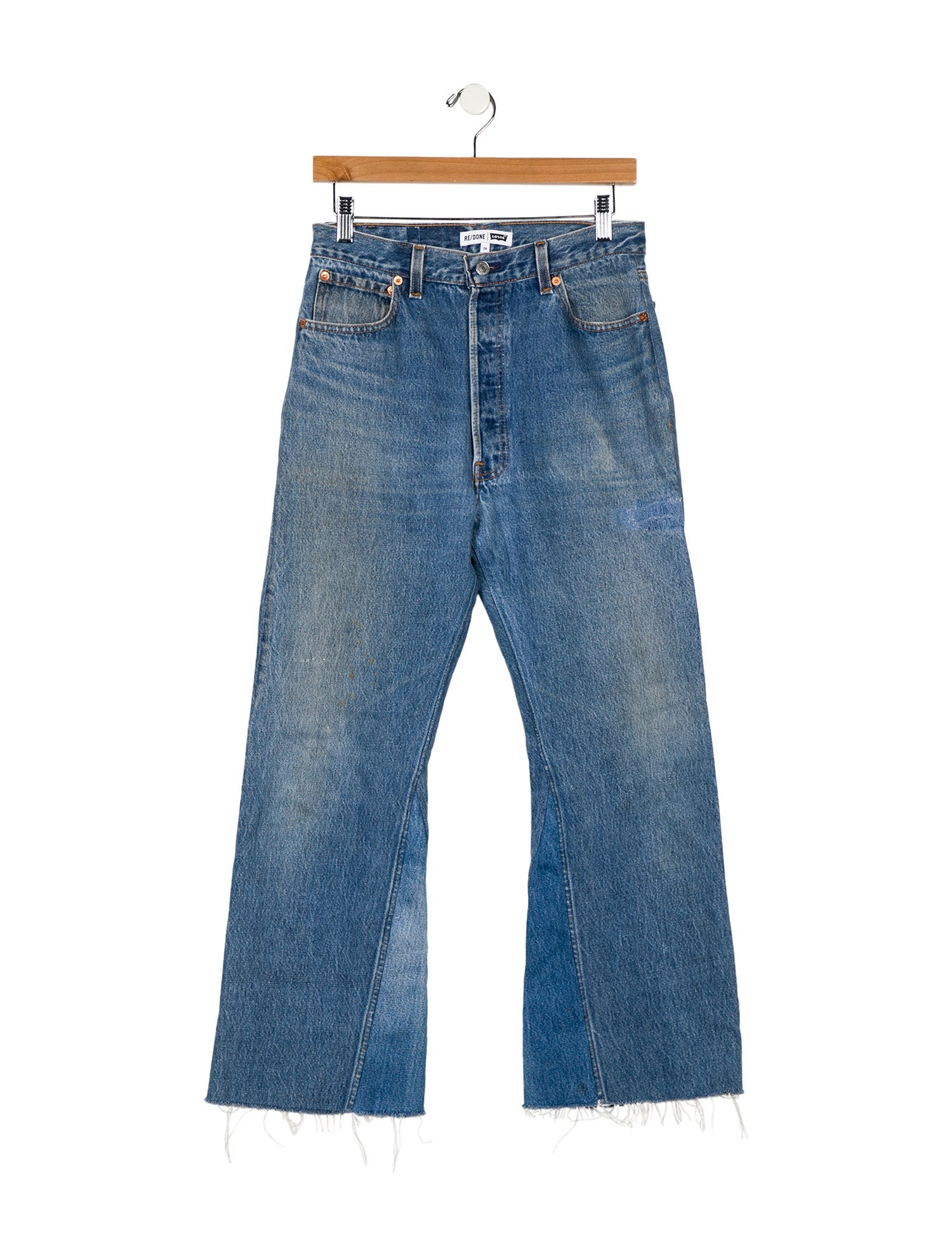 Re/Done X Levis High-Rise Wide Leg Jeans