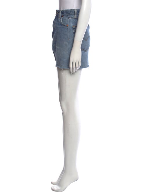 Re/Done X Levis Distressed Accents Mini Skirt