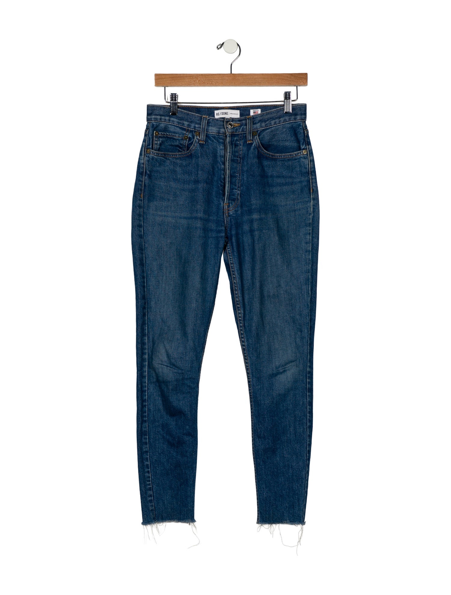 Re/Done X Levis Mid-Rise Skinny Leg Jeans