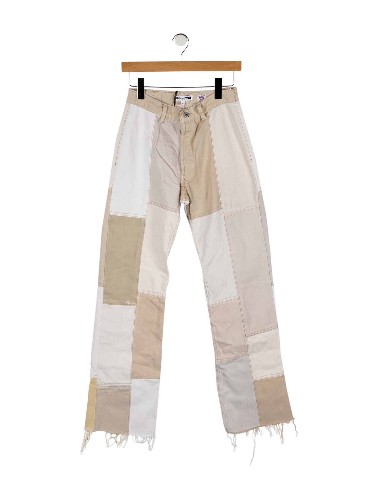 Re/Done X Levis Mid-Rise Wide Leg Jeans