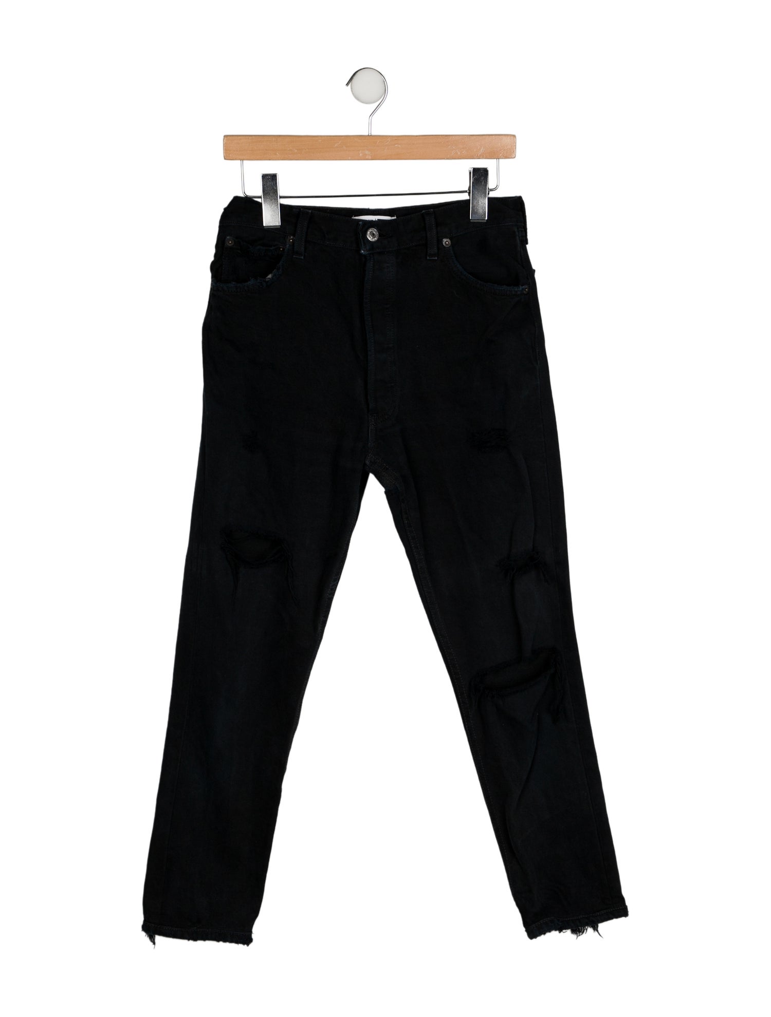 Re/Done X Levis High-Rise Straight Leg Jeans