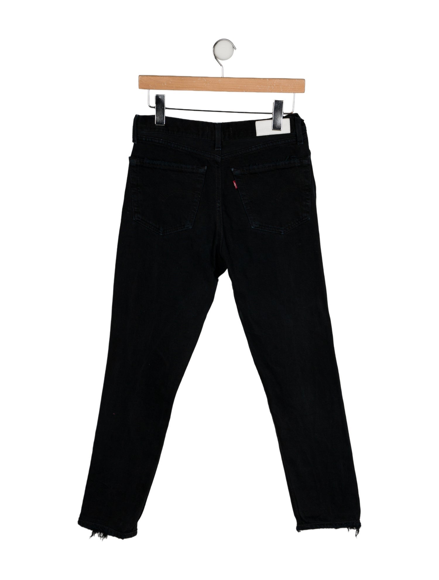 Re/Done X Levis High-Rise Straight Leg Jeans