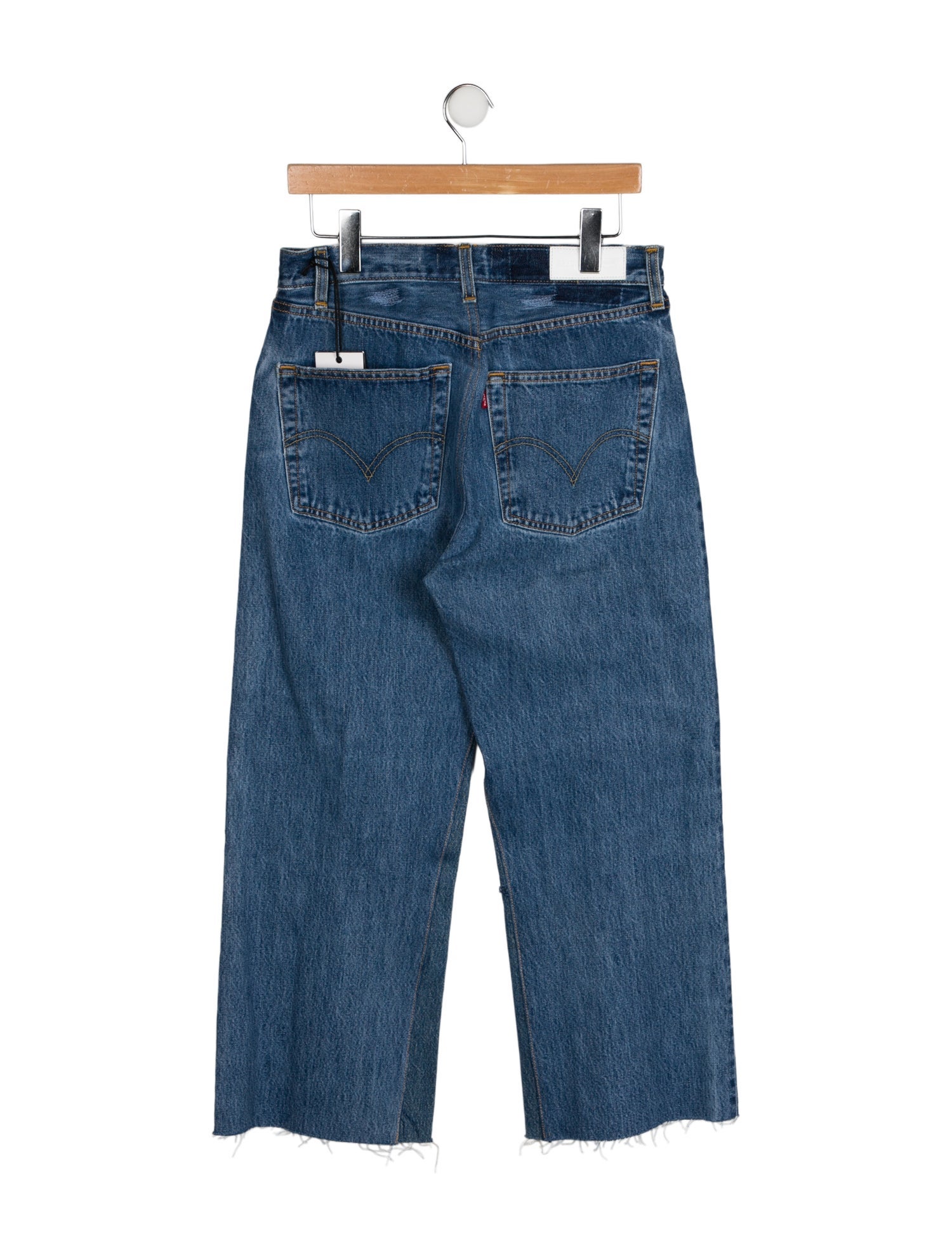 Re/Done X Levis Mid-Rise Wide Leg Jeans w/ Tags