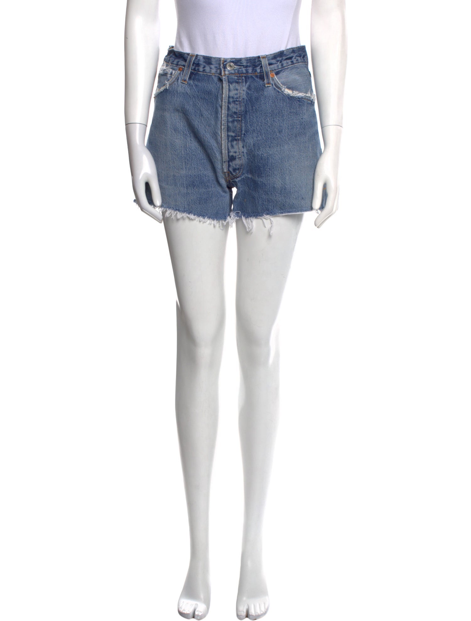 Re/Done X Levis Mini Shorts